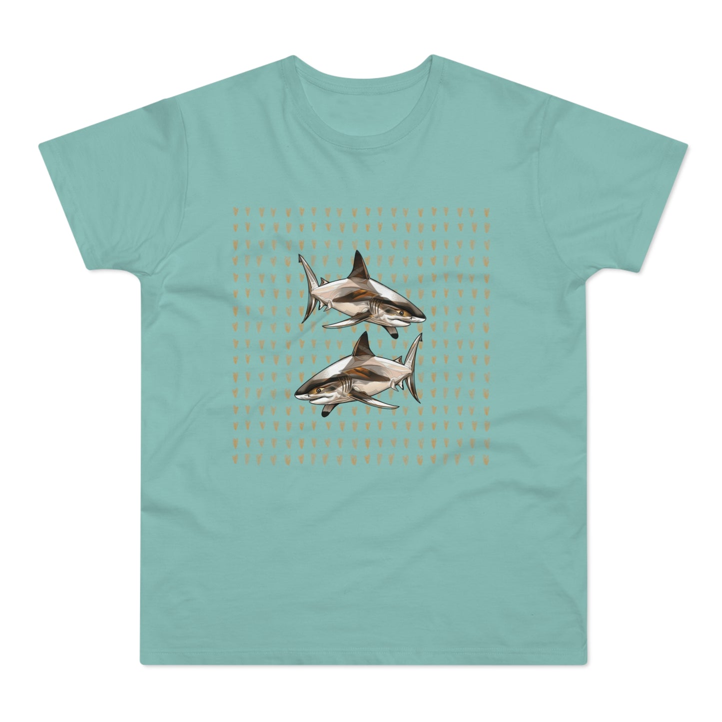 Men's T-shirt. Single Jersey. Shark collection. 9 colours