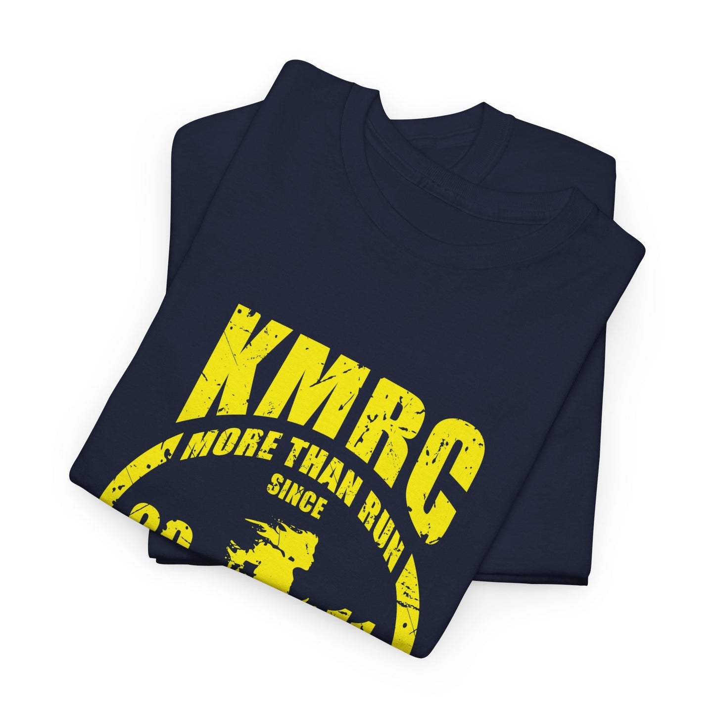 Unisex Heavy Cotton Tee. KMRC collection. more than run