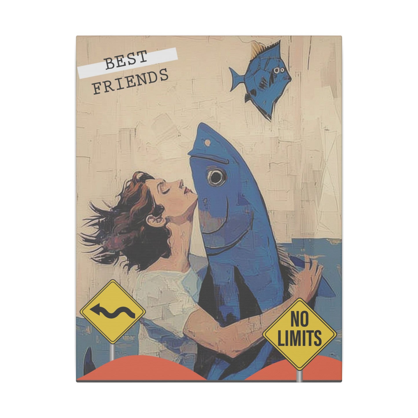 Print Canvas. FISH collection