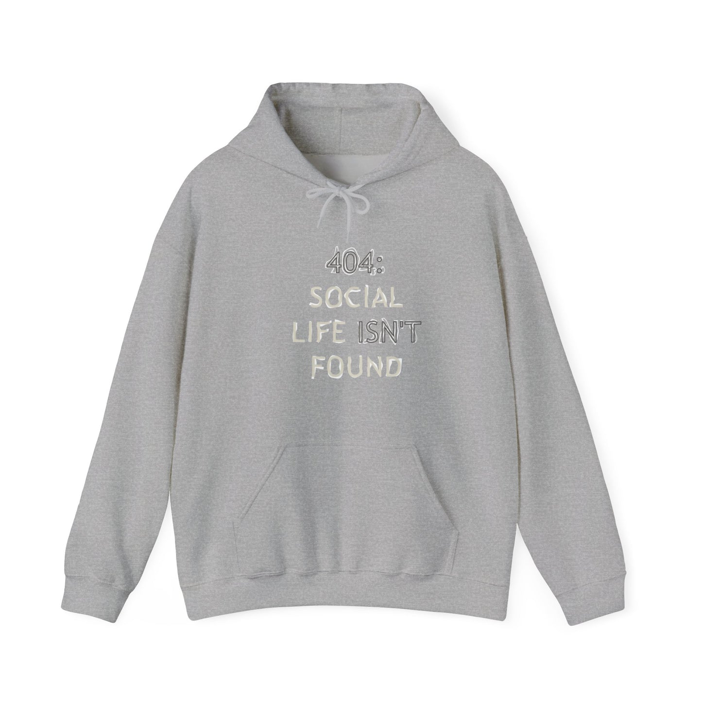 Unisex Hooded Sweatshirt. Heavy Blend™. 404 collection. 3 colours