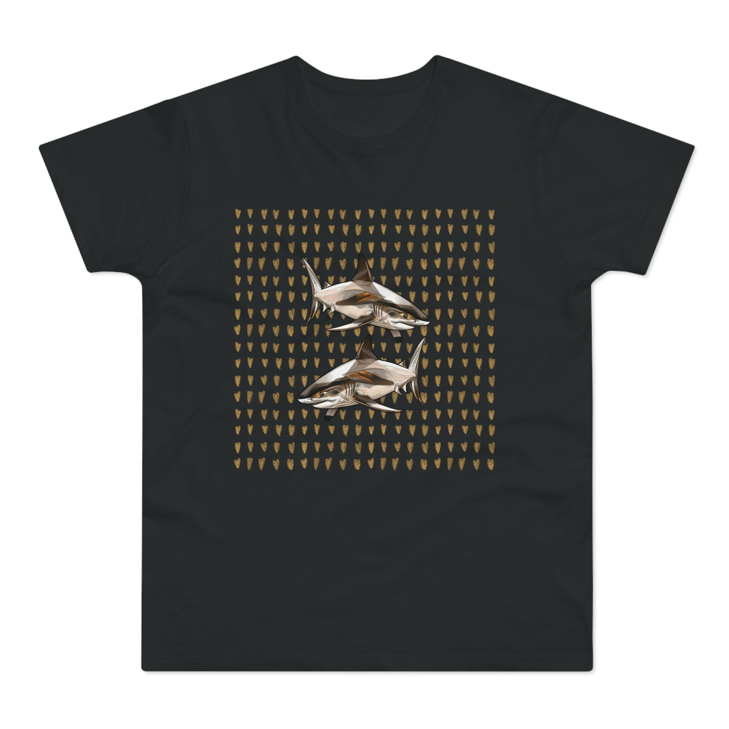 Men's T-shirt. Single Jersey. Shark collection. 9 colours