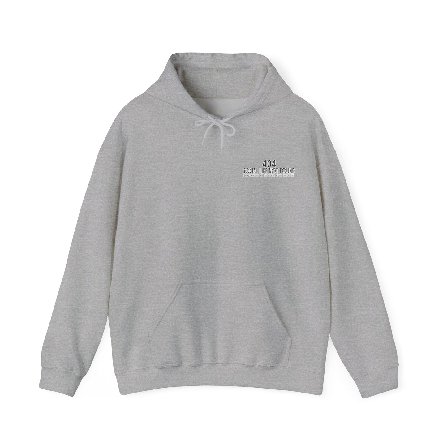 Unisex Hooded Sweatshirt. Heavy Blend™. 404 collection. 4 colours