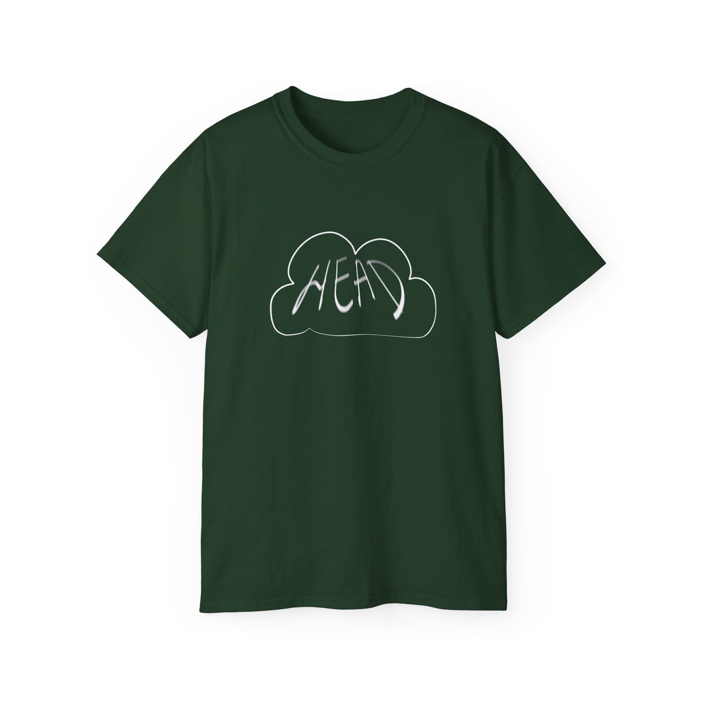 Unisex Tee. Ultra Cotton. 'head in the clouds' collection. 8 colors