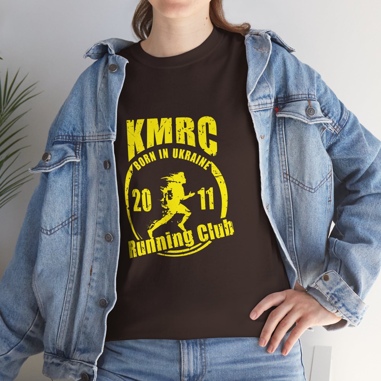 Unisex Heavy Cotton Tee. KMRC collection. born in Ukraine