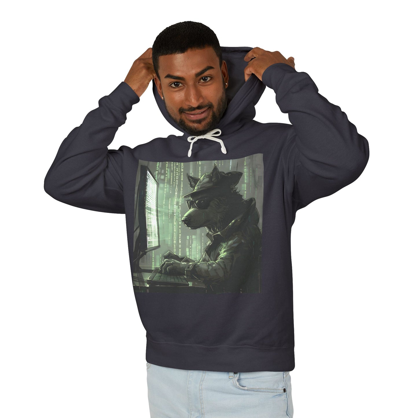 Unisex Hooded Sweatshirt. Lightweight. 2 colors