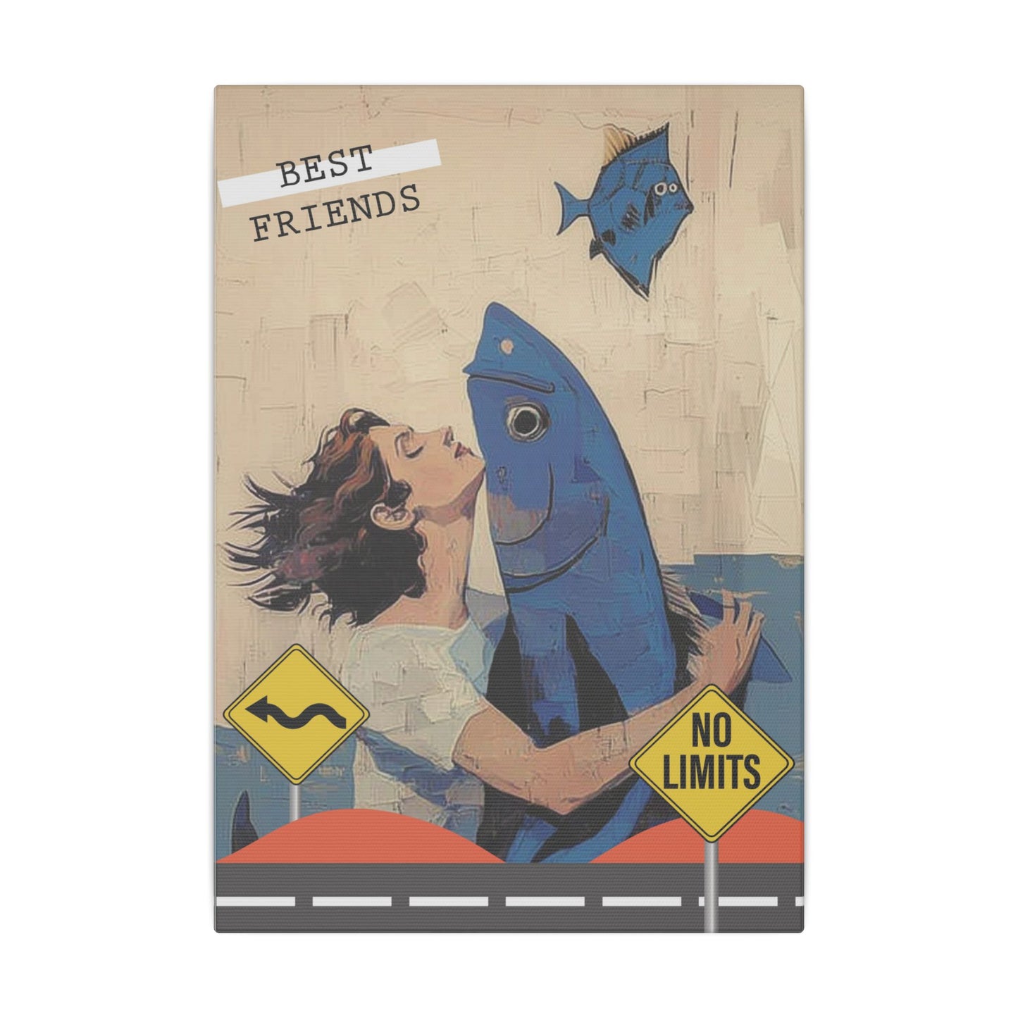 Print Canvas. FISH collection
