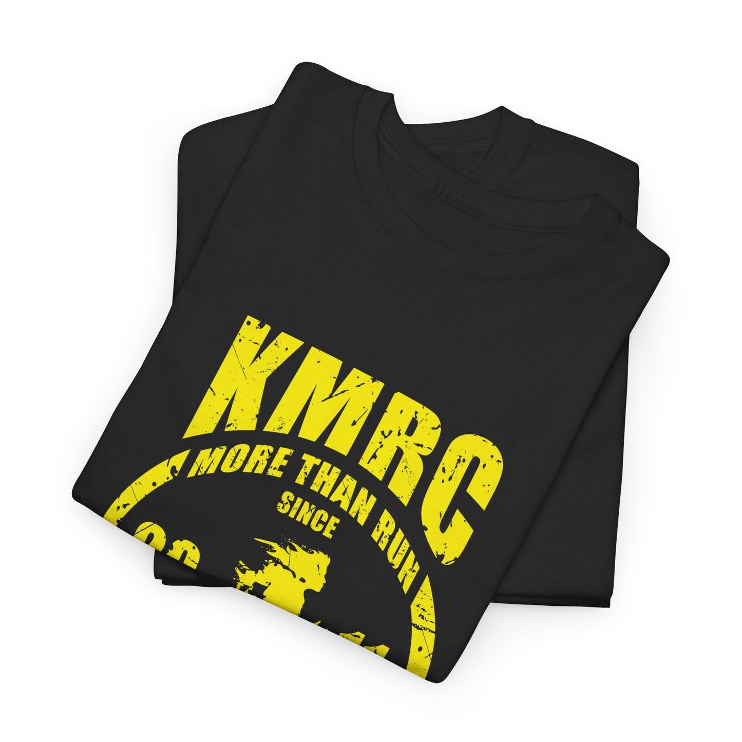 Unisex Heavy Cotton Tee. KMRC collection. more than run