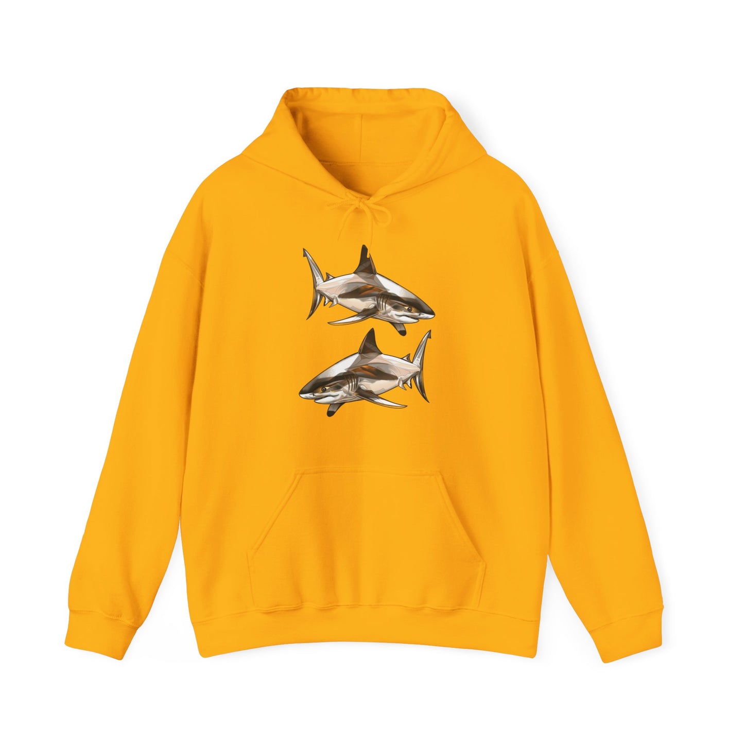 Unisex Hooded Sweatshirt. Heavy Blend™. Shark mood collection