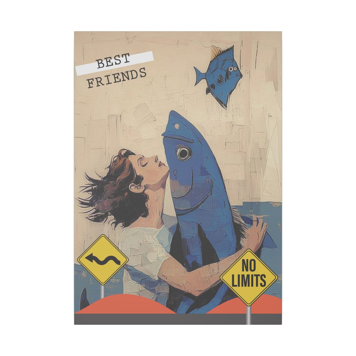 Print Canvas. FISH collection