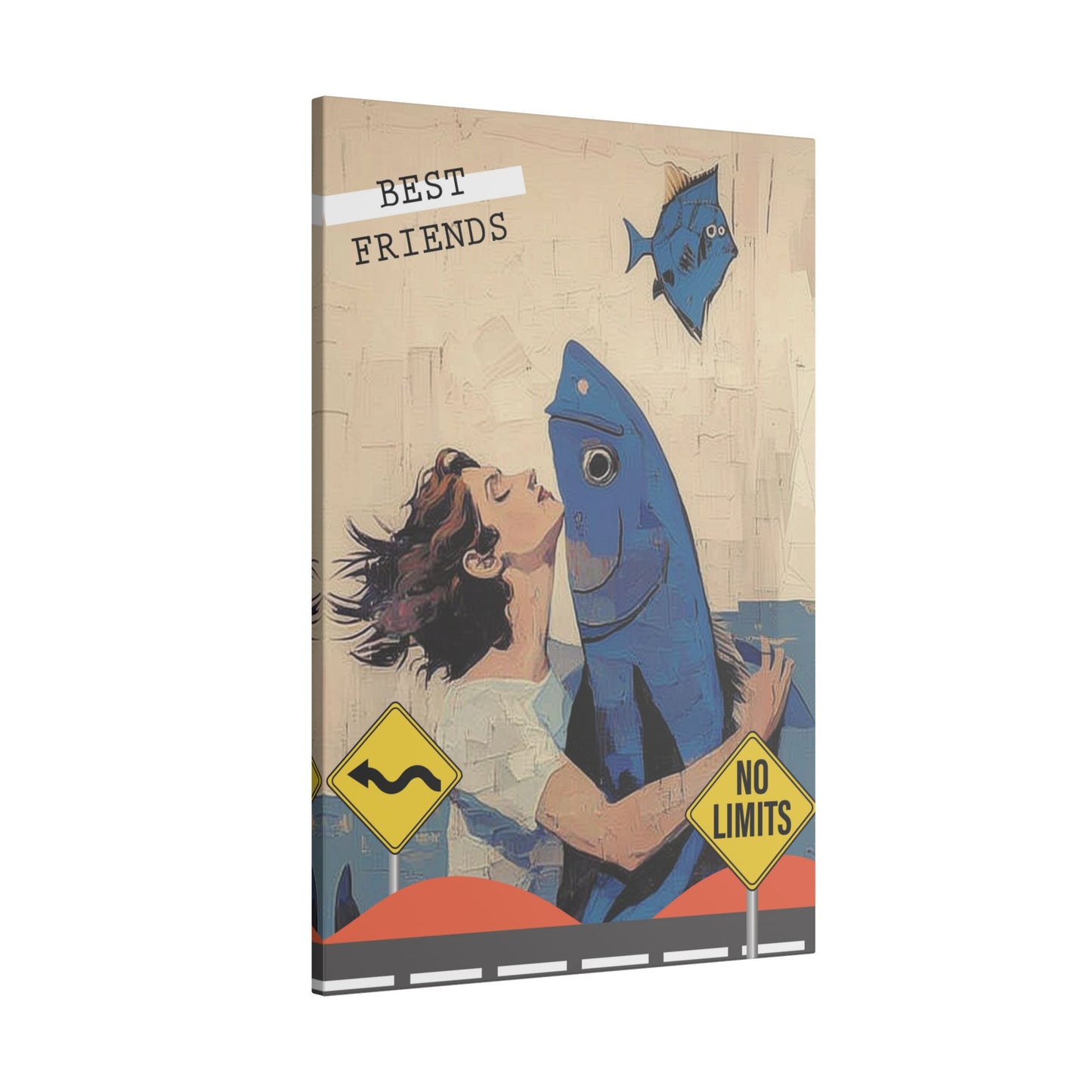 Print Canvas. FISH collection