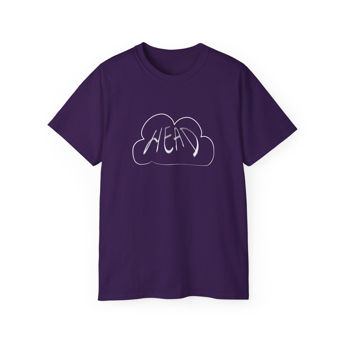 Unisex Tee. Ultra Cotton. 'head in the clouds' collection. 8 colors