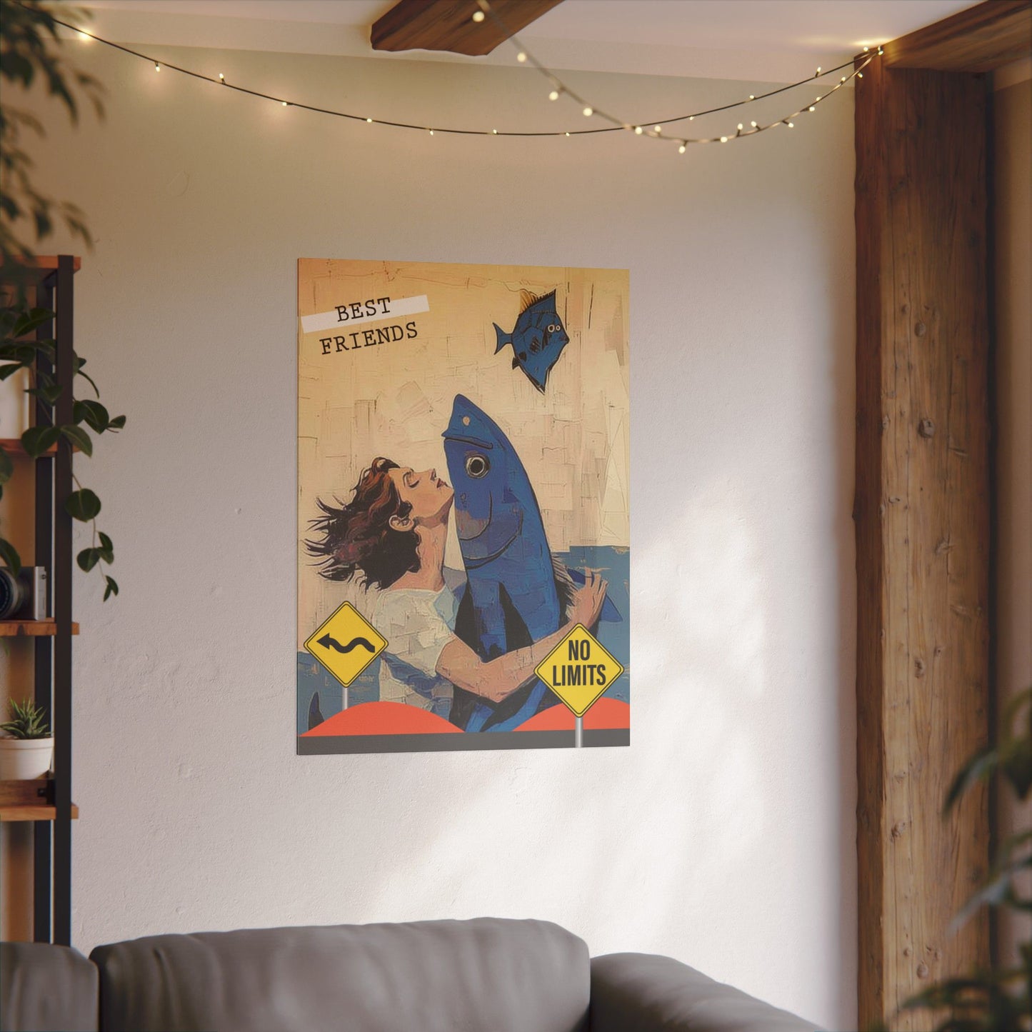 Print Canvas. FISH collection