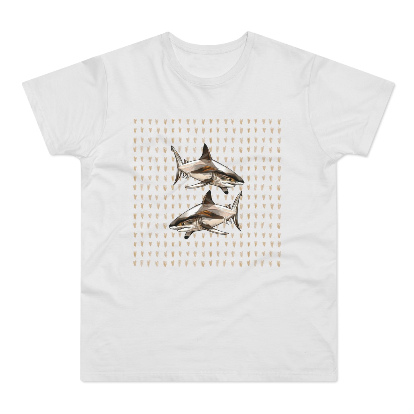 Men's T-shirt. Single Jersey. Shark collection. 9 colours