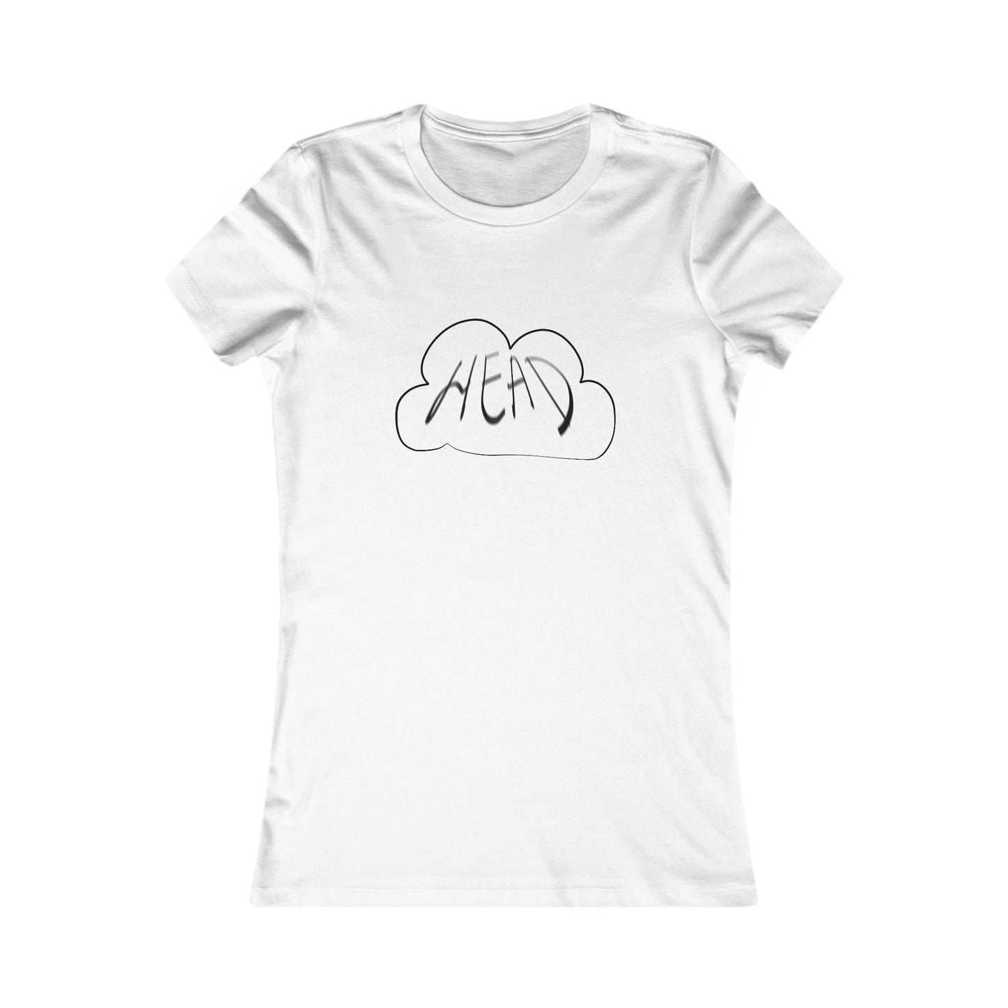 Women's Favorite Tee. 'head in the clouds collection'