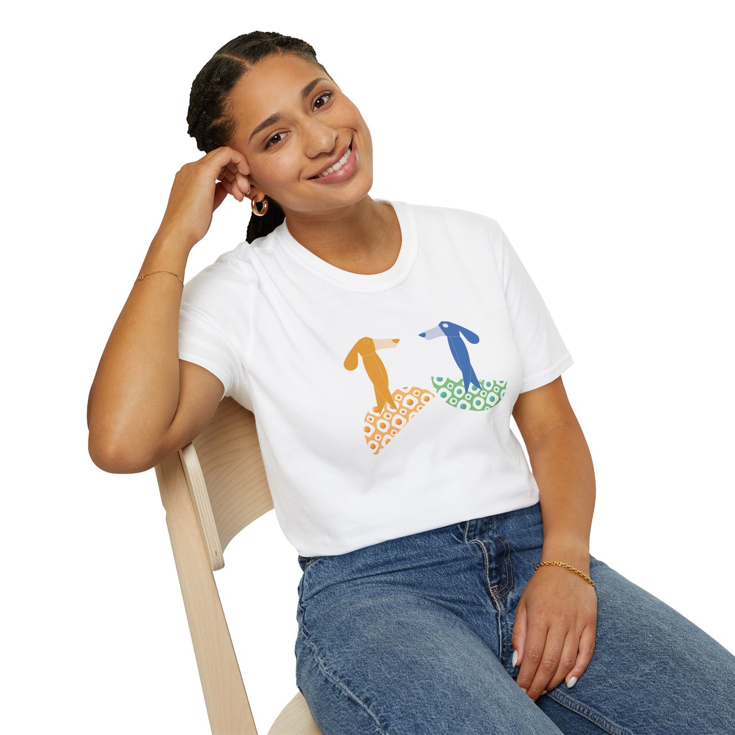 Unisex Softstyle T-Shirt. 'Goofy vibes' collection