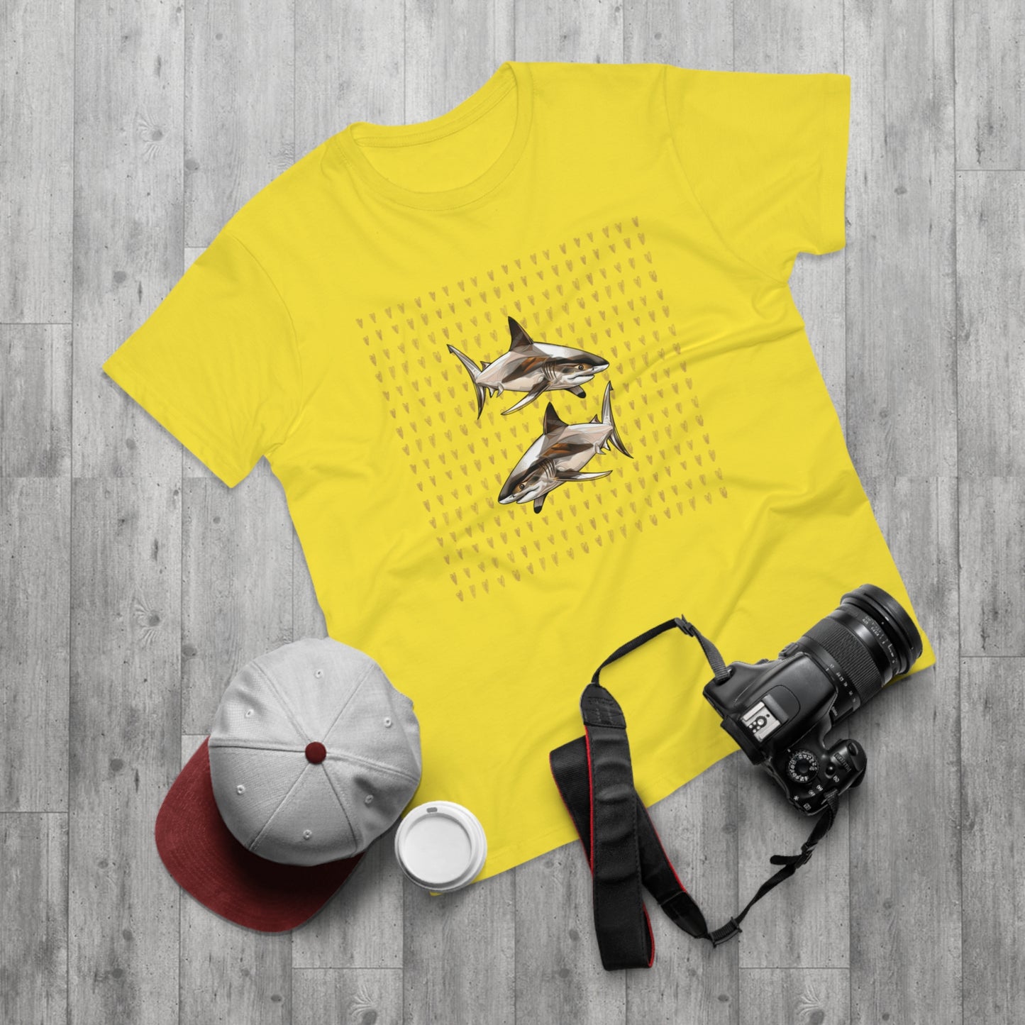 Men's T-shirt. Single Jersey. Shark collection. 9 colours