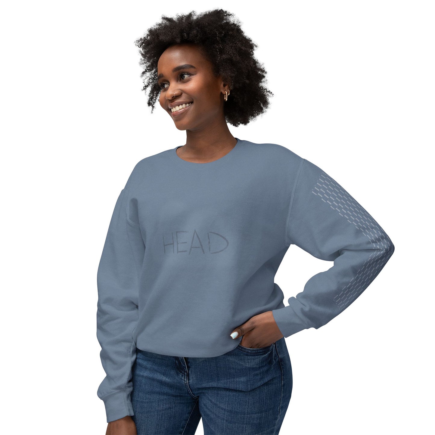 Unisex Sweatshirt. 'head in the clouds' collection. 7 colors