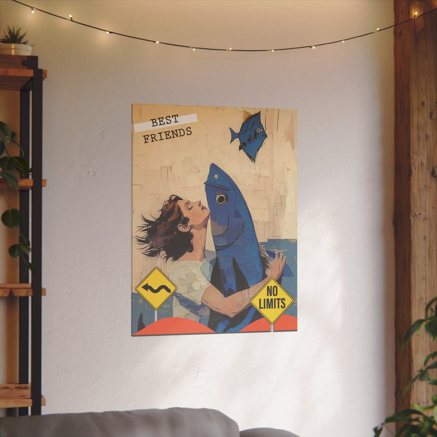 Print Canvas. FISH collection