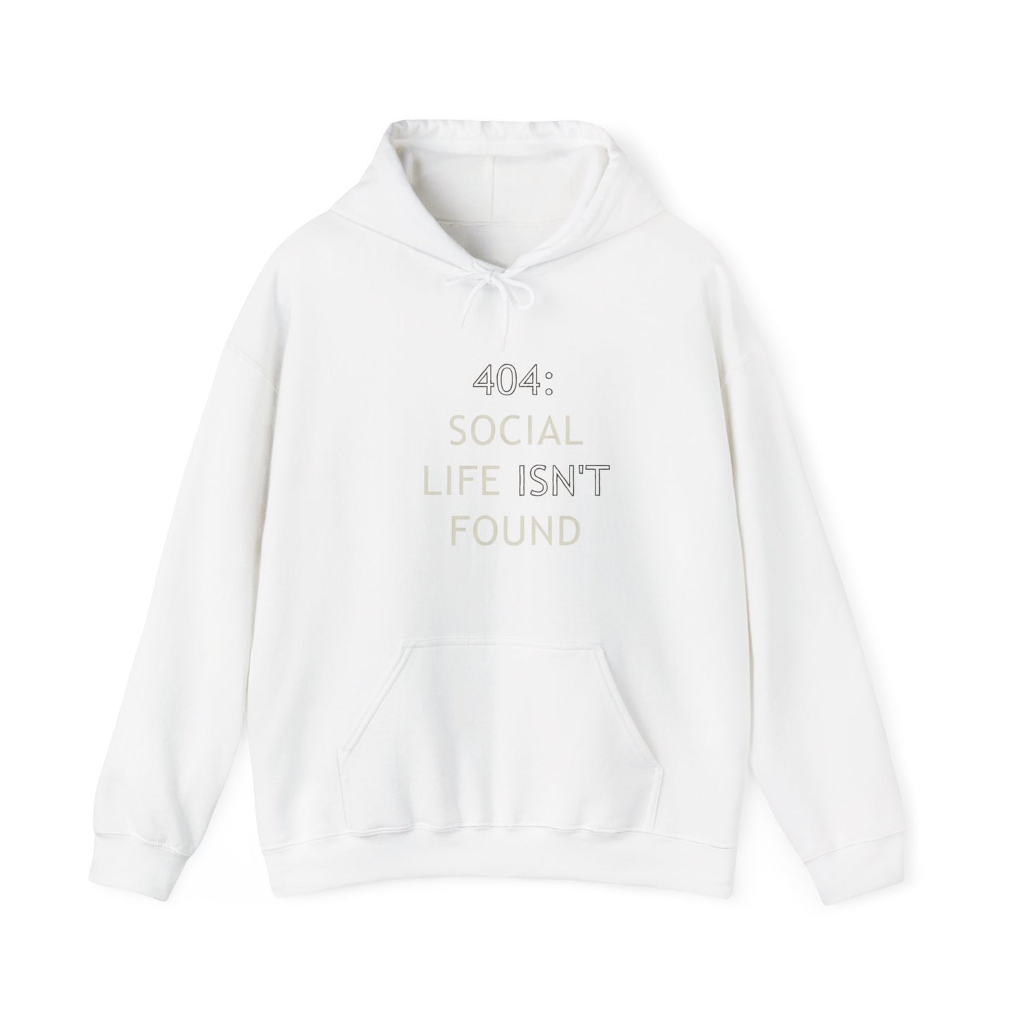 Unisex Hooded Sweatshirt. Heavy Blend™. 404 collection. 3 colours