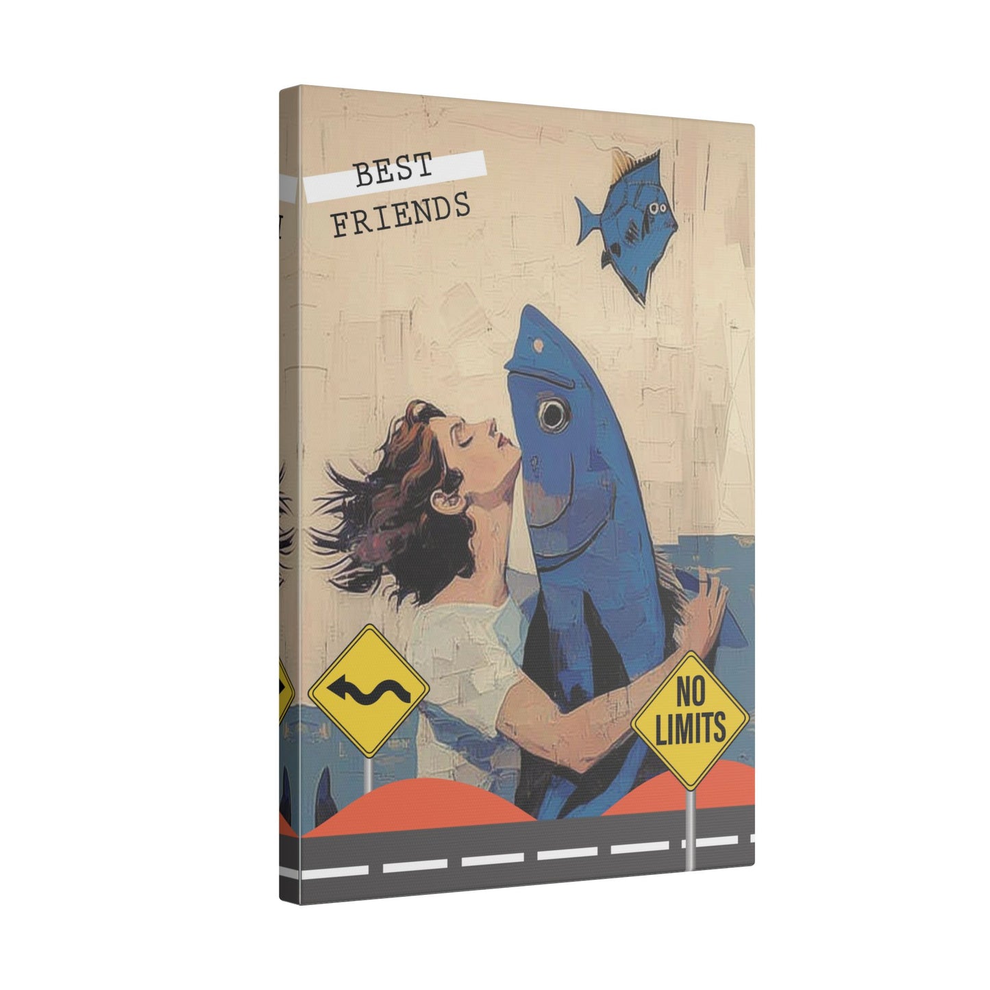 Print Canvas. FISH collection