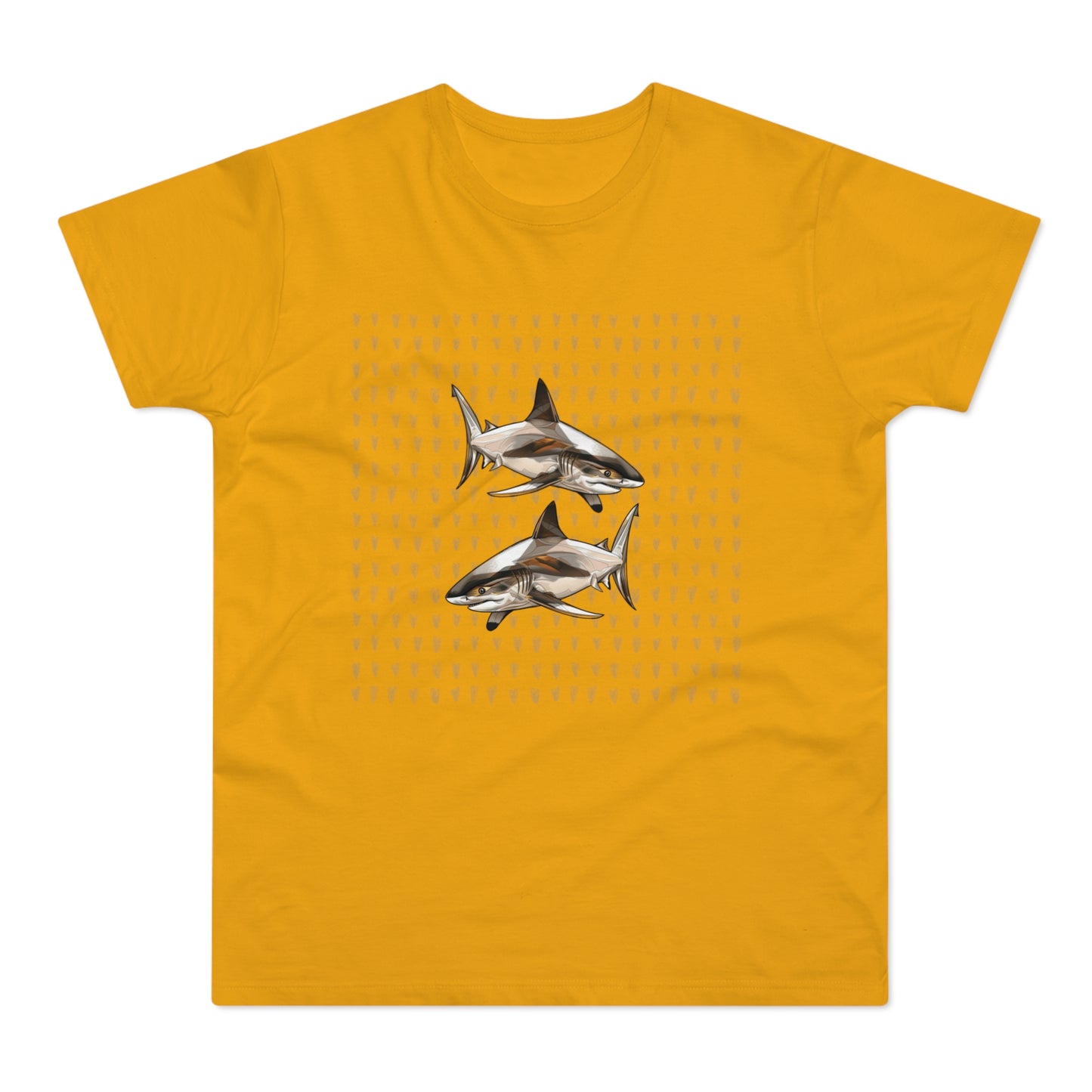 Men's T-shirt. Single Jersey. Shark collection. 9 colours