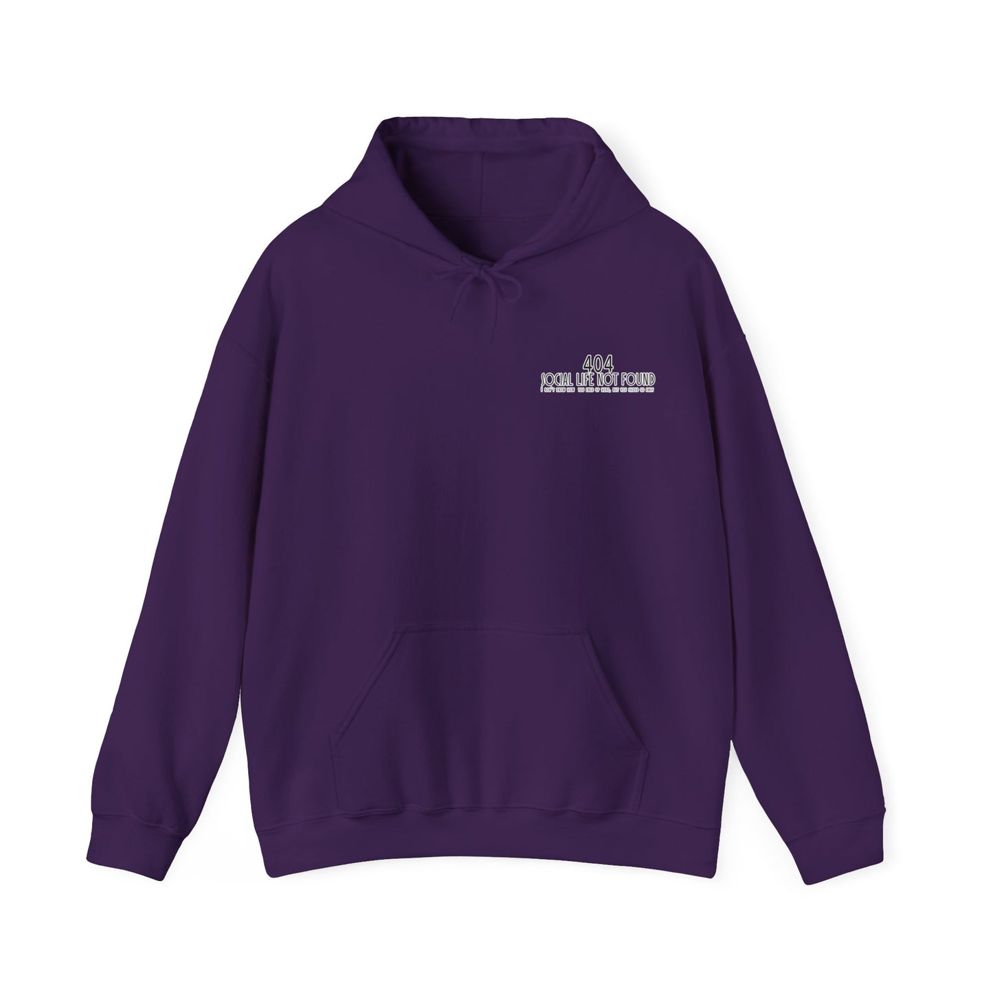 Unisex Hooded Sweatshirt. Heavy Blend™. 404 collection. 4 colours