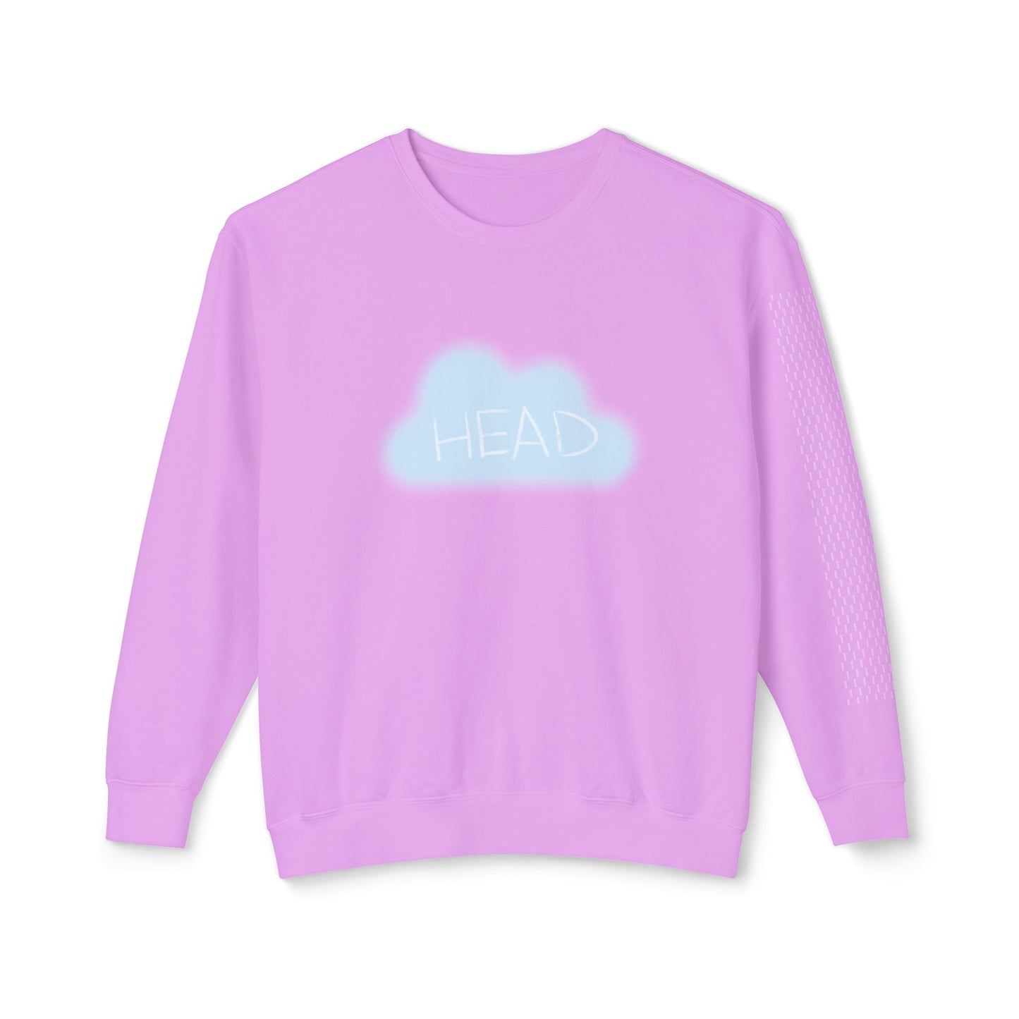 Unisex Sweatshirt. 'head in the clouds' collection. 7 colors