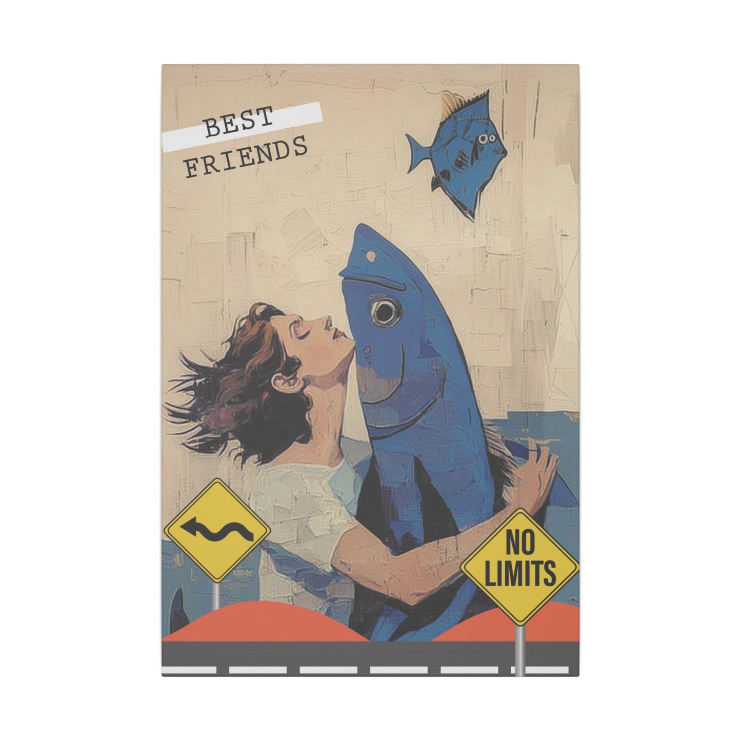 Print Canvas. FISH collection