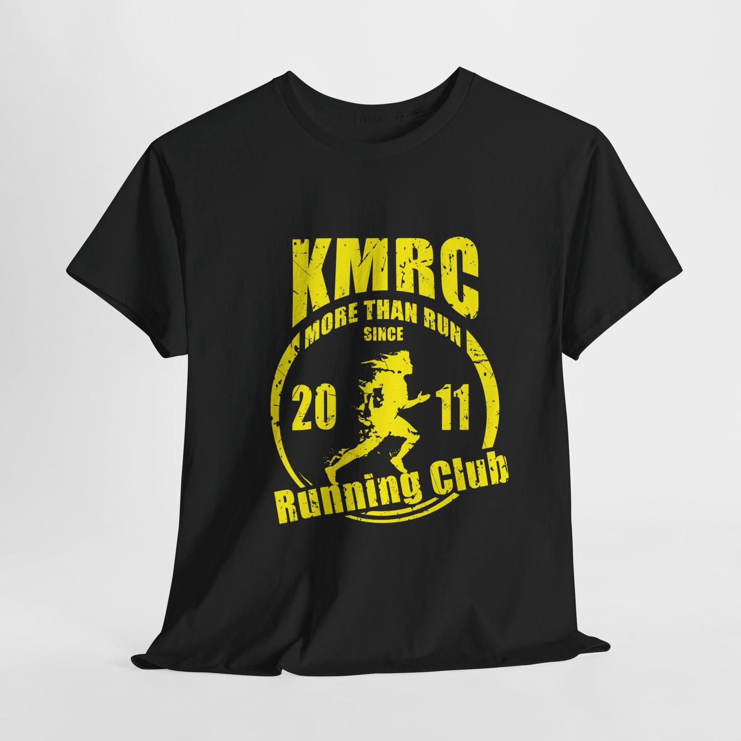 Unisex Heavy Cotton Tee. KMRC collection. more than run
