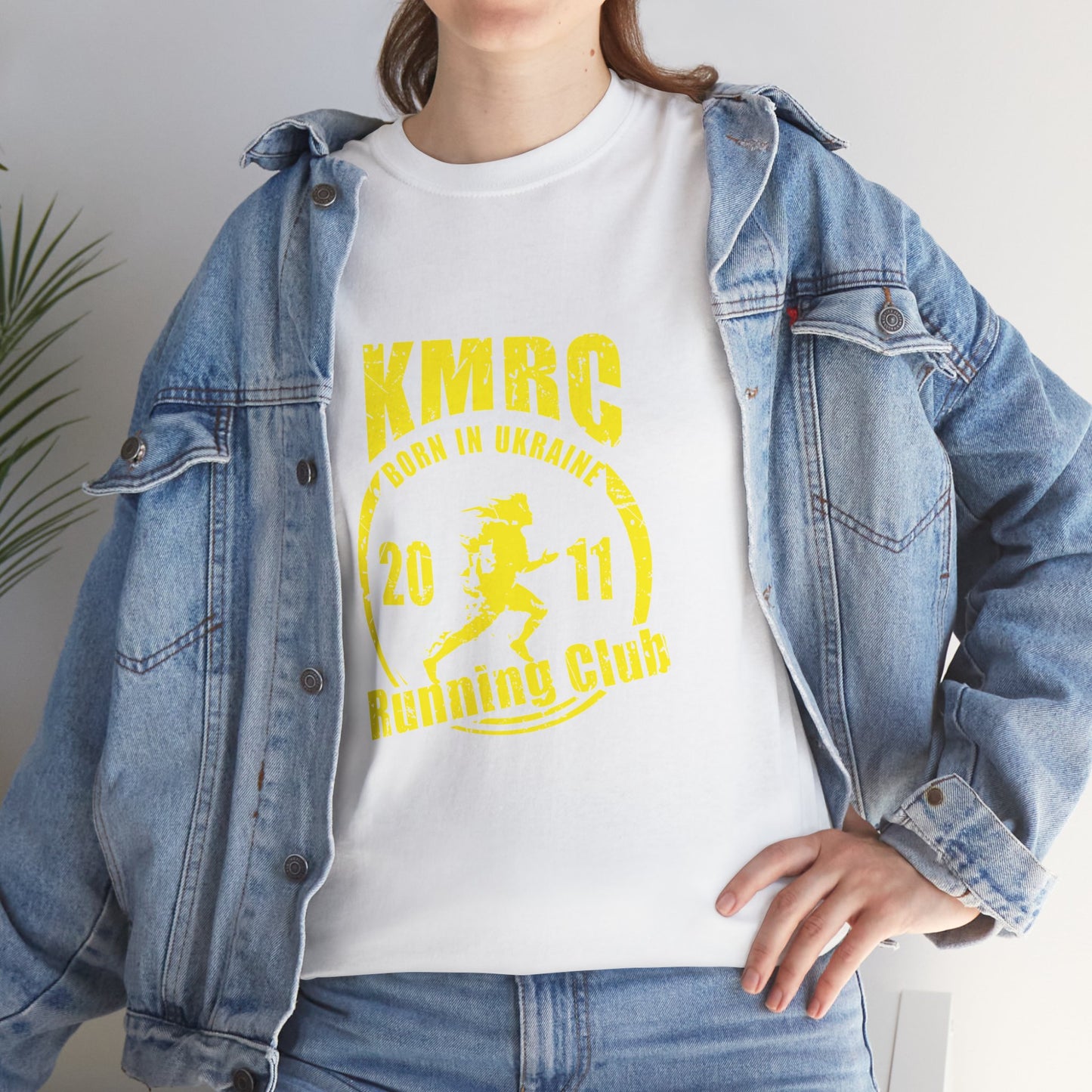 Unisex Heavy Cotton Tee. KMRC collection. born in Ukraine