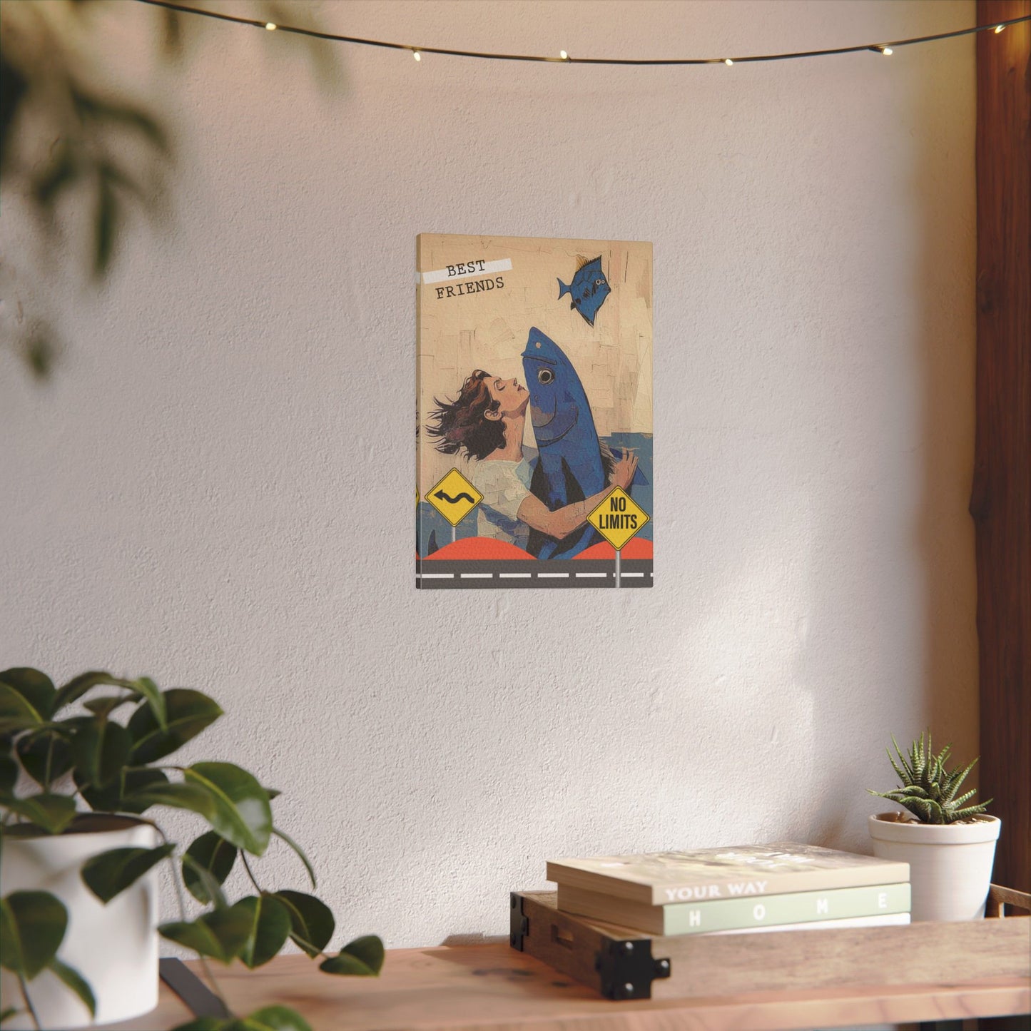 Print Canvas. FISH collection