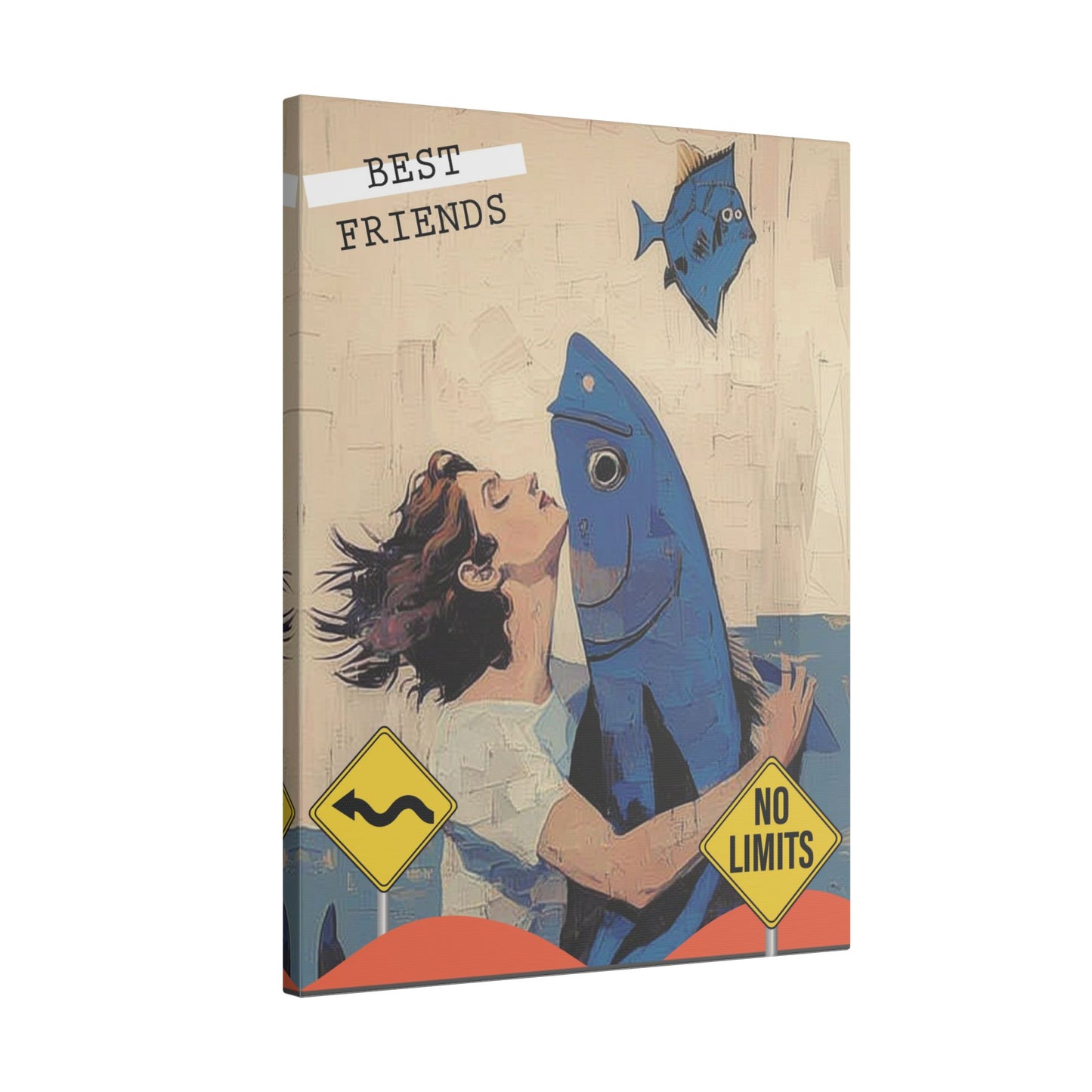 Print Canvas. FISH collection