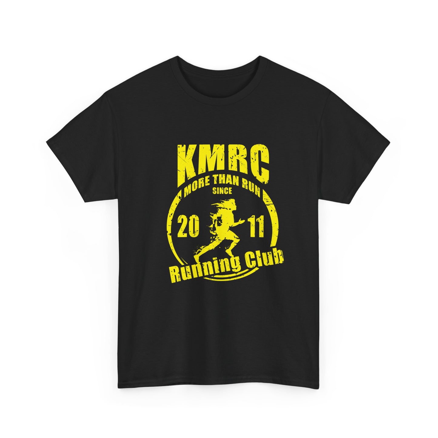 Unisex Heavy Cotton Tee. KMRC collection. more than run