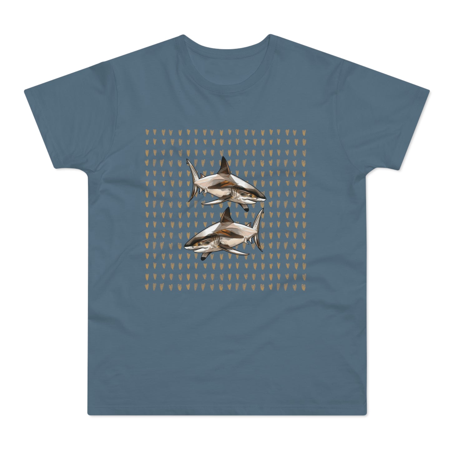 Men's T-shirt. Single Jersey. Shark collection. 9 colours