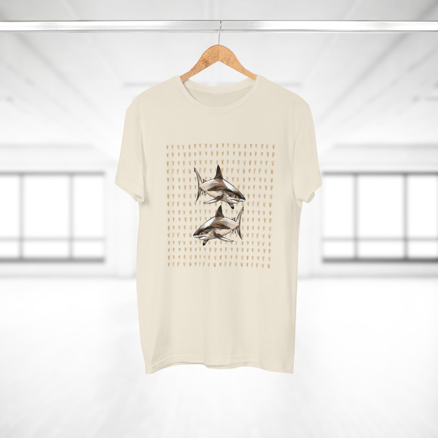 Men's T-shirt. Single Jersey. Shark collection. 9 colours