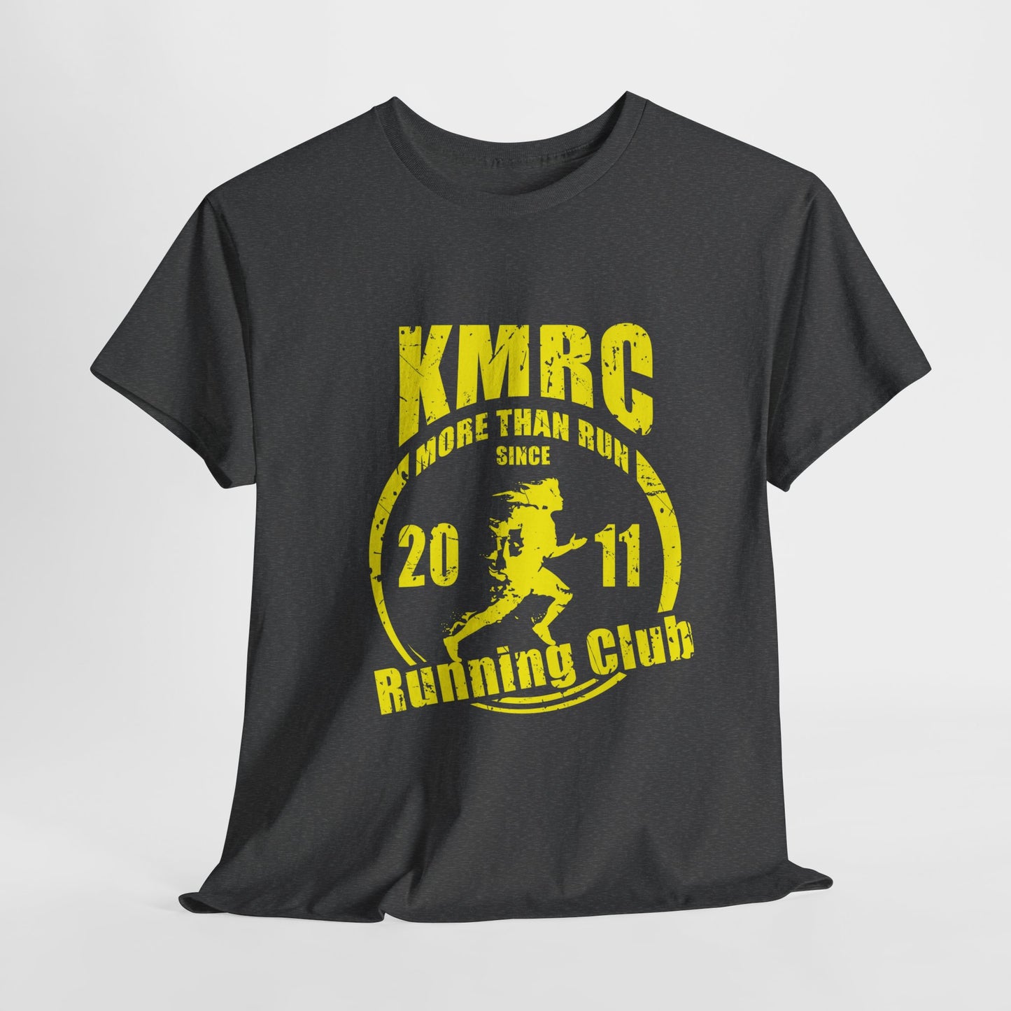 Unisex Heavy Cotton Tee. KMRC collection. more than run