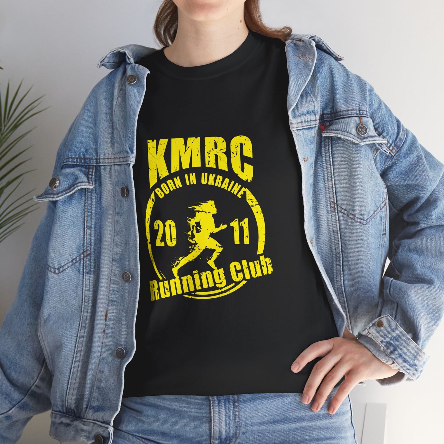 Unisex Heavy Cotton Tee. KMRC collection. born in Ukraine