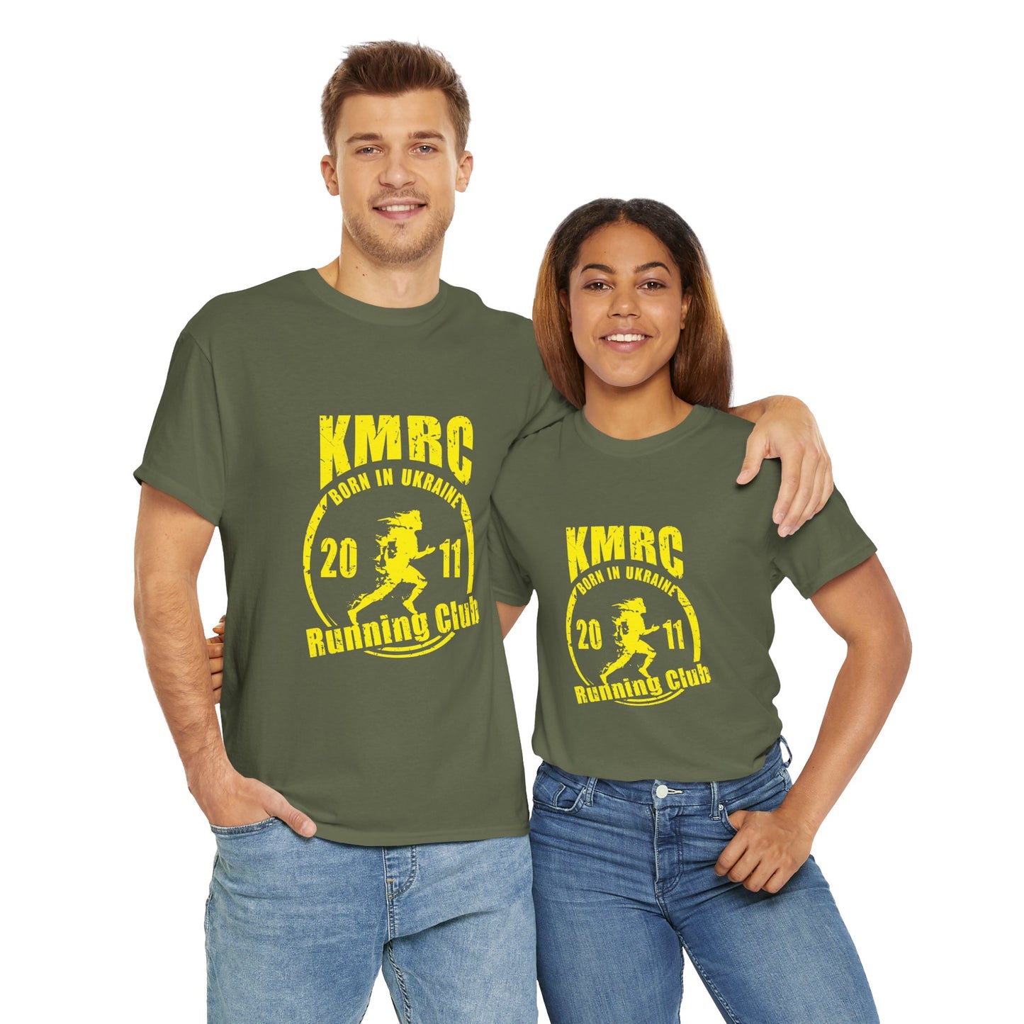 Unisex Heavy Cotton Tee. KMRC collection. born in Ukraine