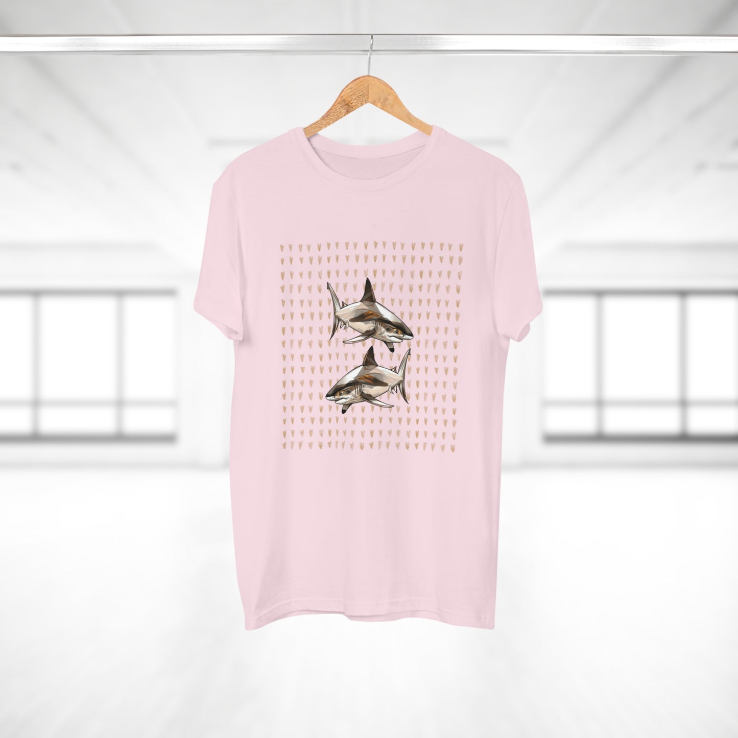 Men's T-shirt. Single Jersey. Shark collection. 9 colours