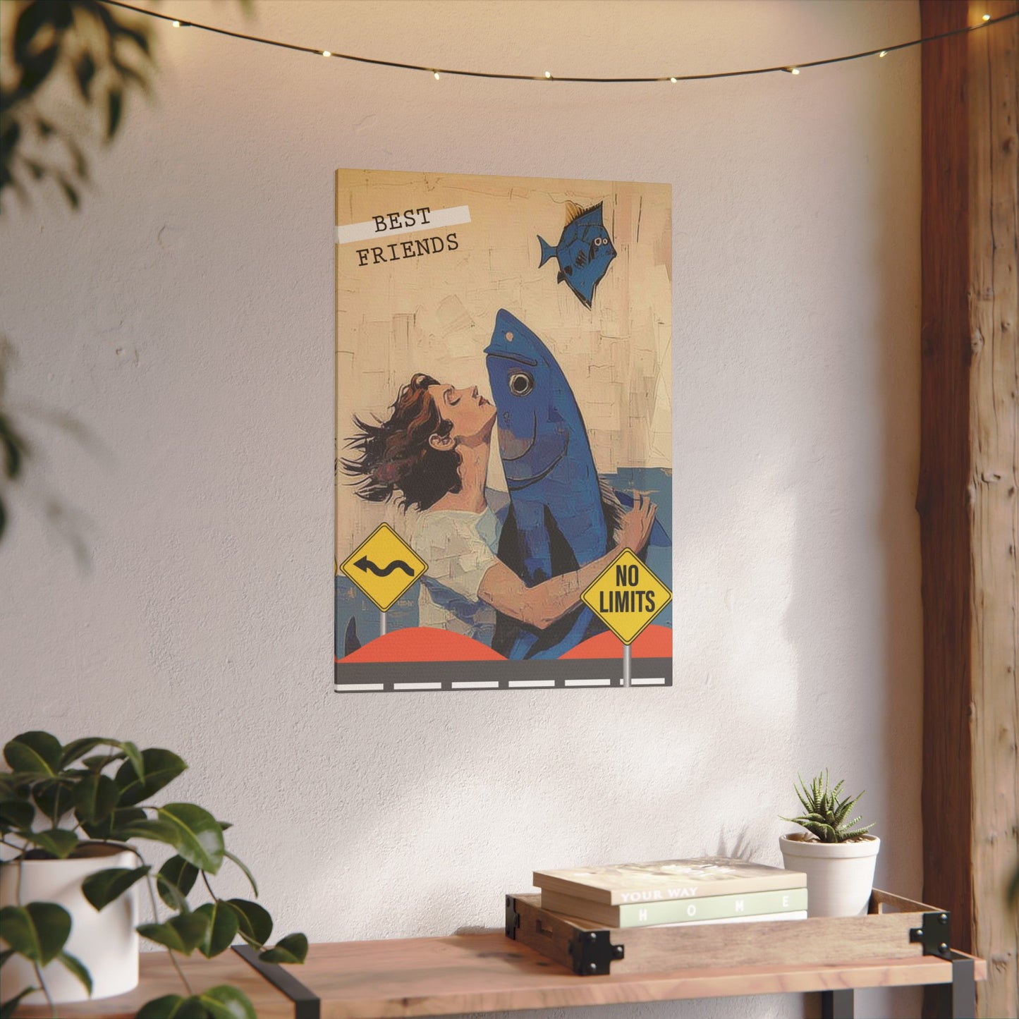 Print Canvas. FISH collection