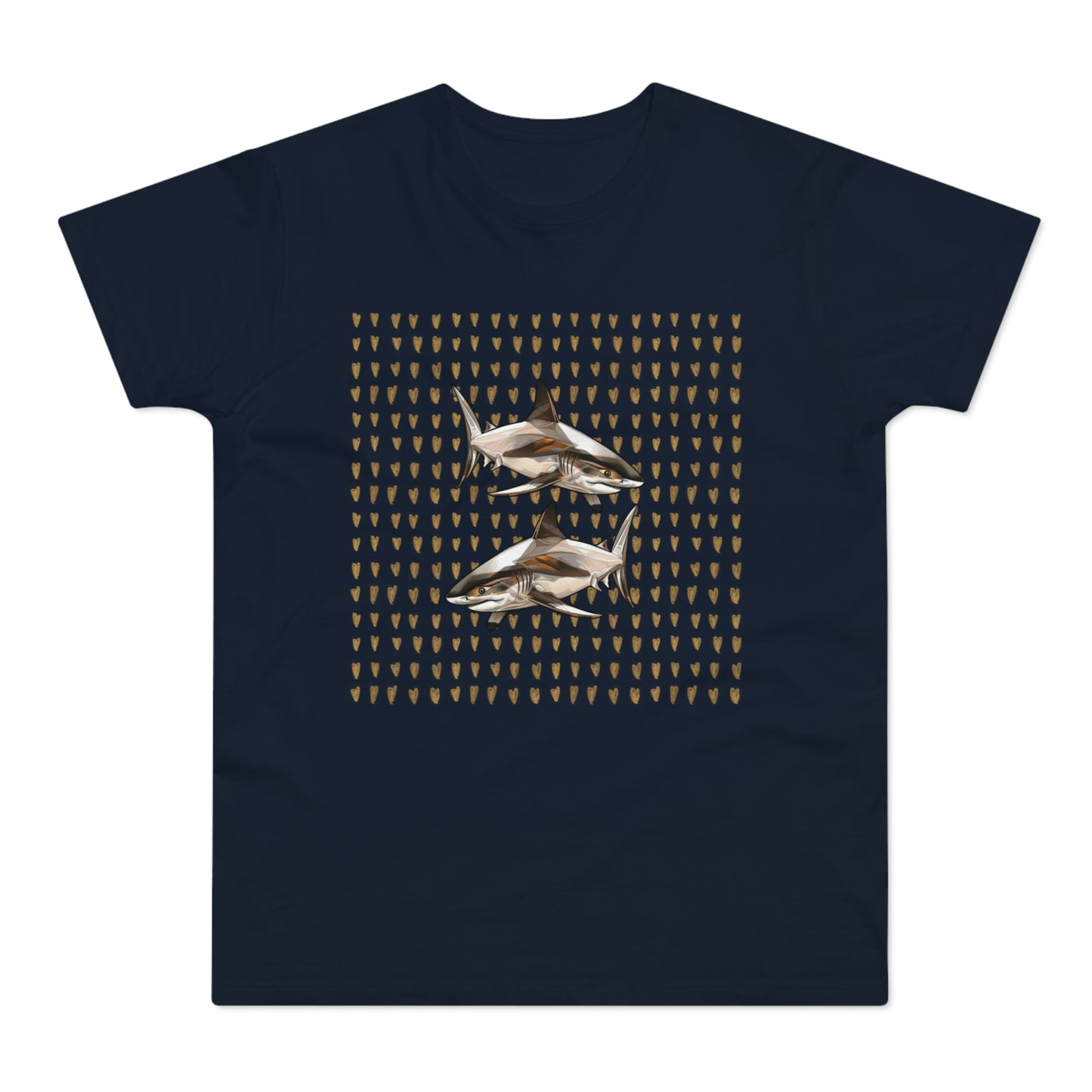 Men's T-shirt. Single Jersey. Shark collection. 9 colours