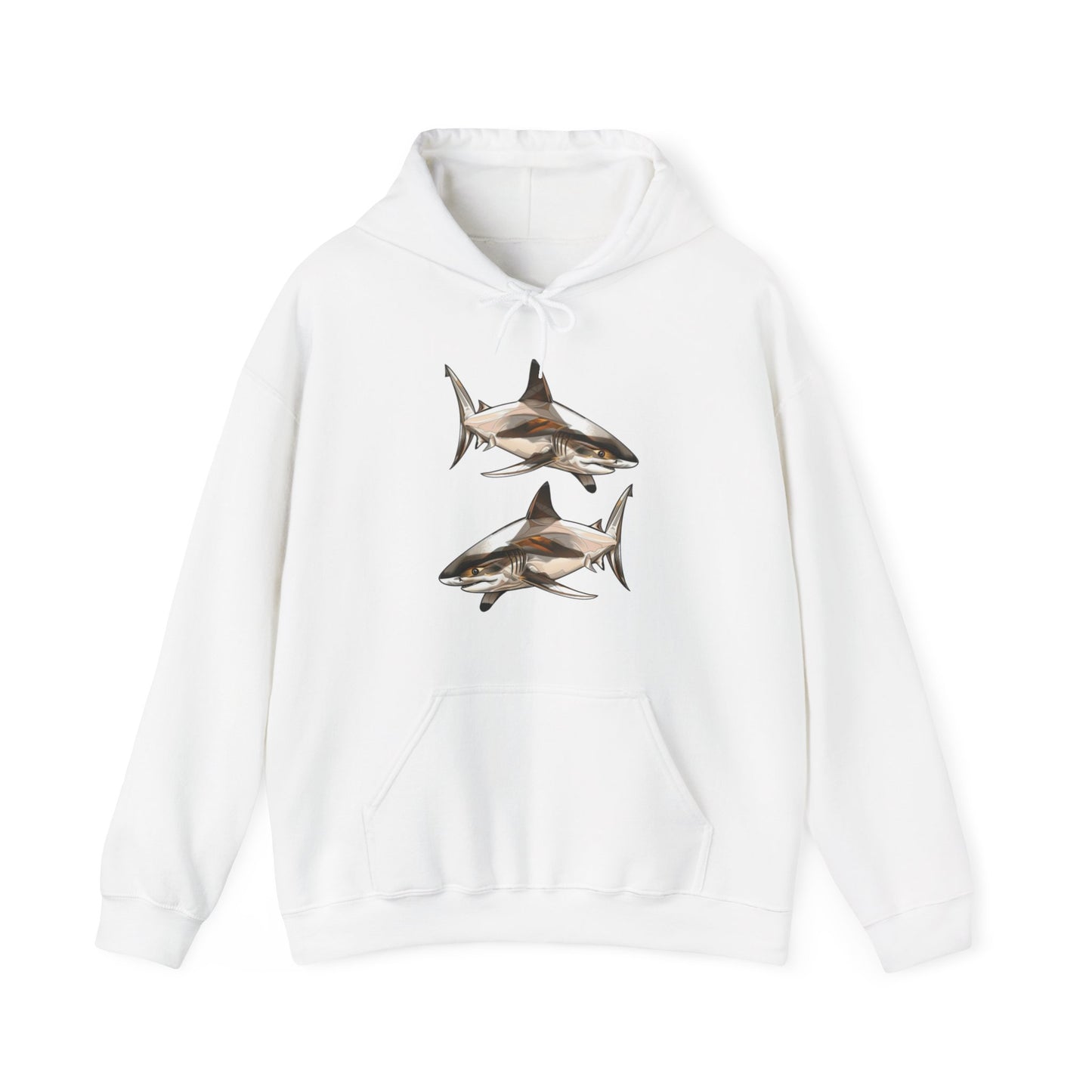 Unisex Hooded Sweatshirt. Heavy Blend™. Shark mood collection