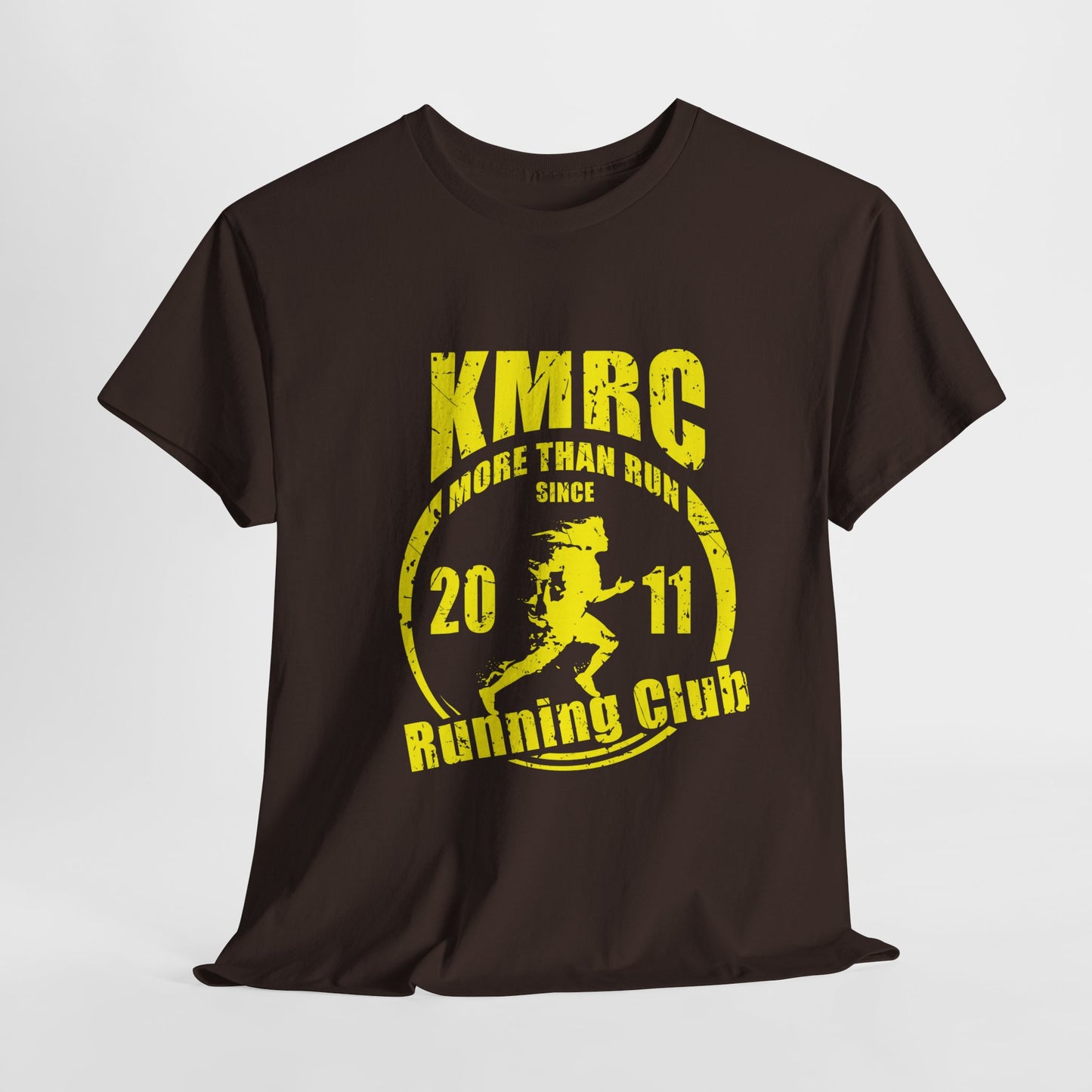 Unisex Heavy Cotton Tee. KMRC collection. more than run