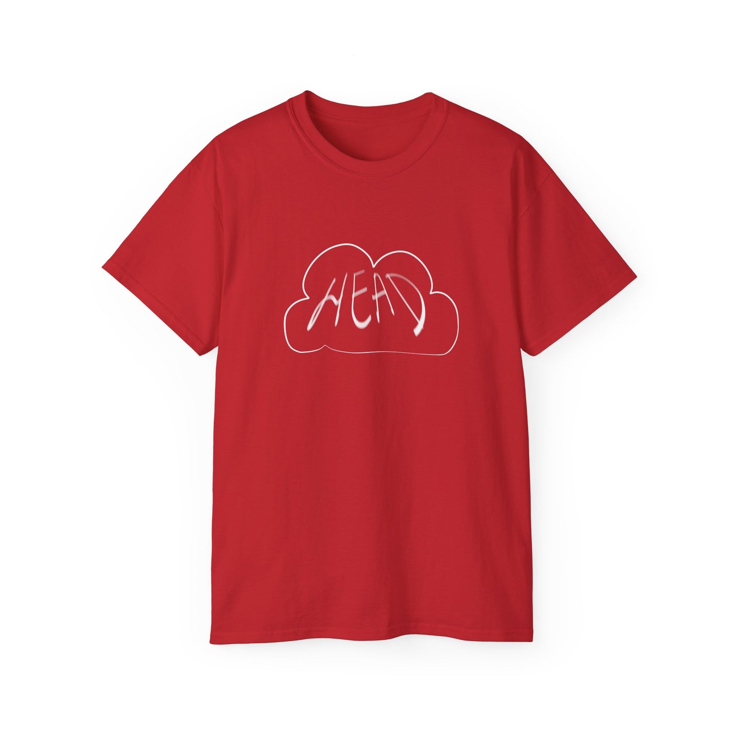 Unisex Tee. Ultra Cotton. 'head in the clouds' collection. 8 colors
