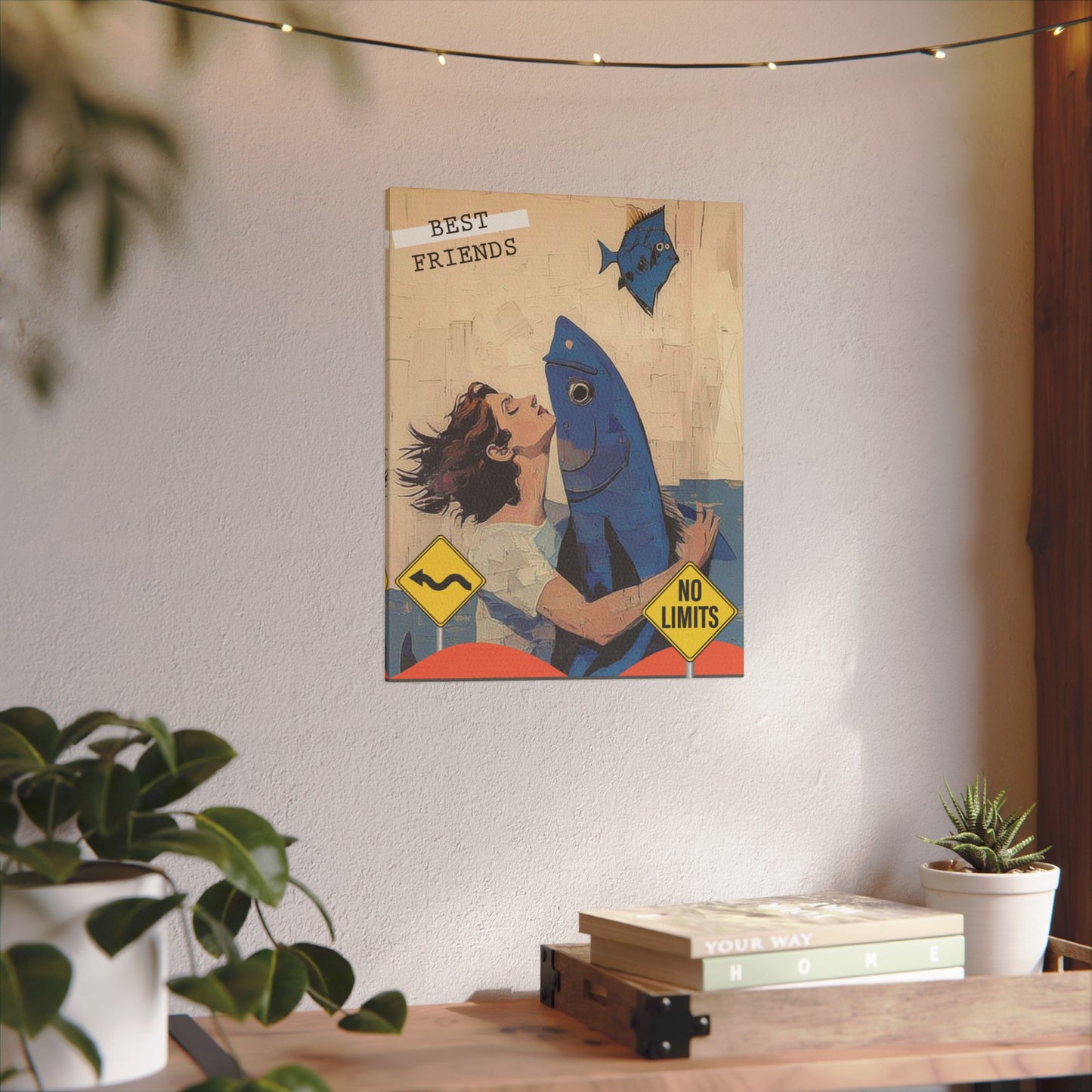 Print Canvas. FISH collection