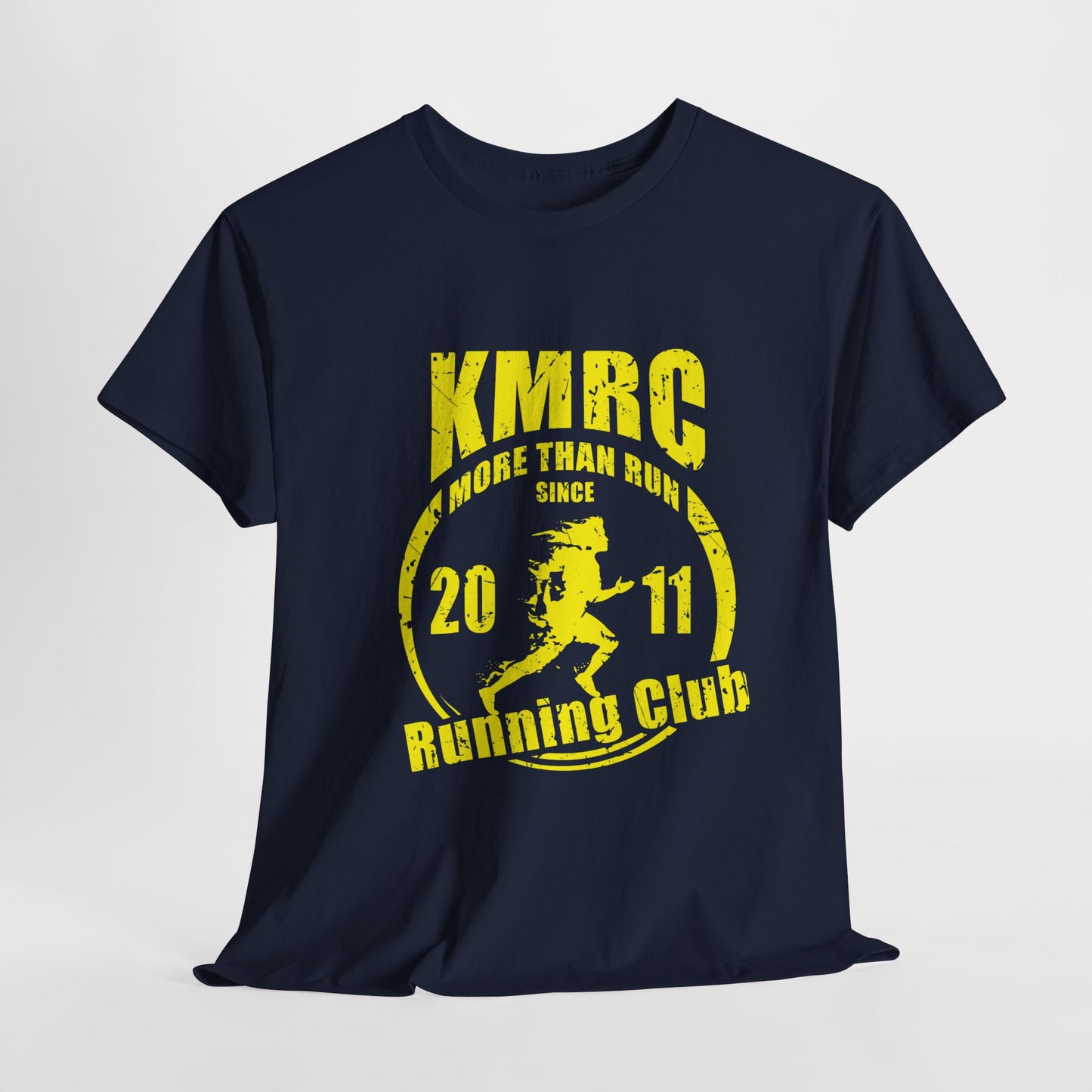 Unisex Heavy Cotton Tee. KMRC collection. more than run