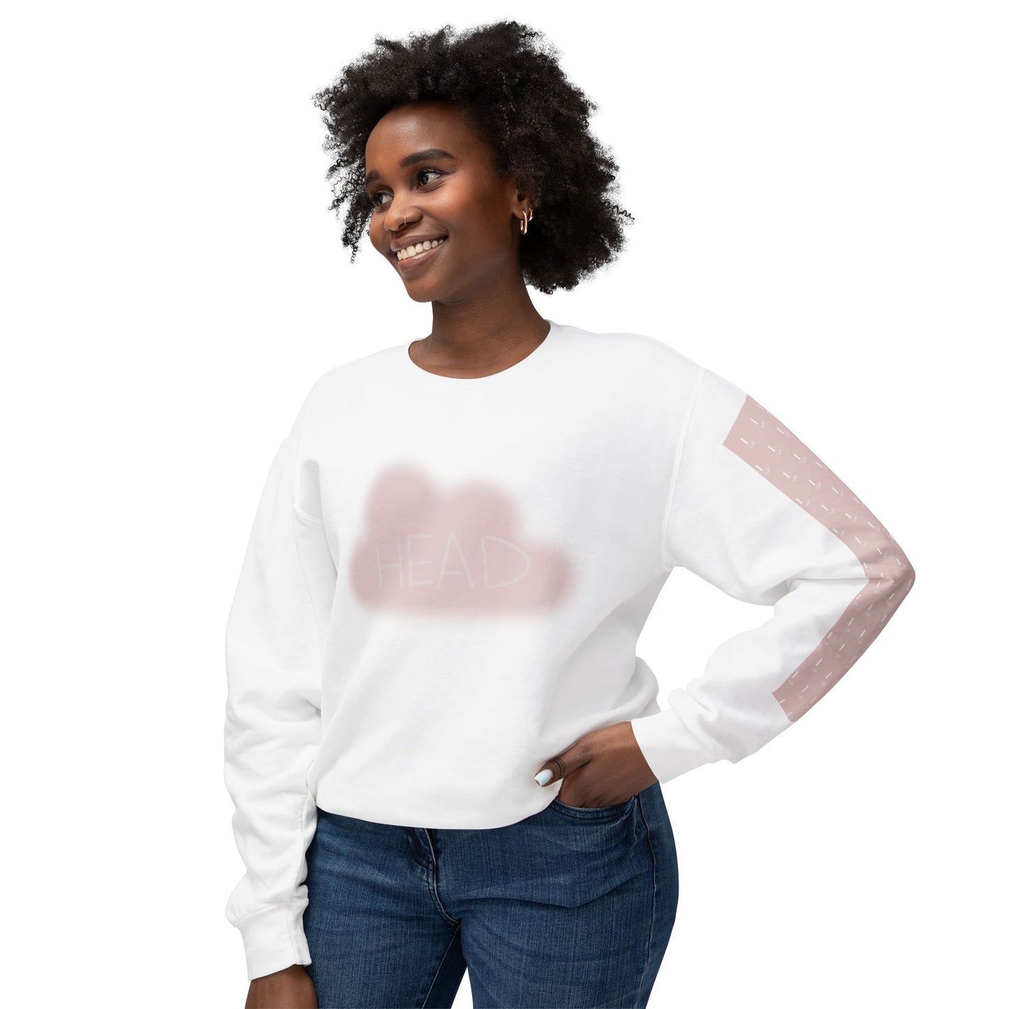 Unisex Sweatshirt. 'head in the clouds' collection. 7 colors
