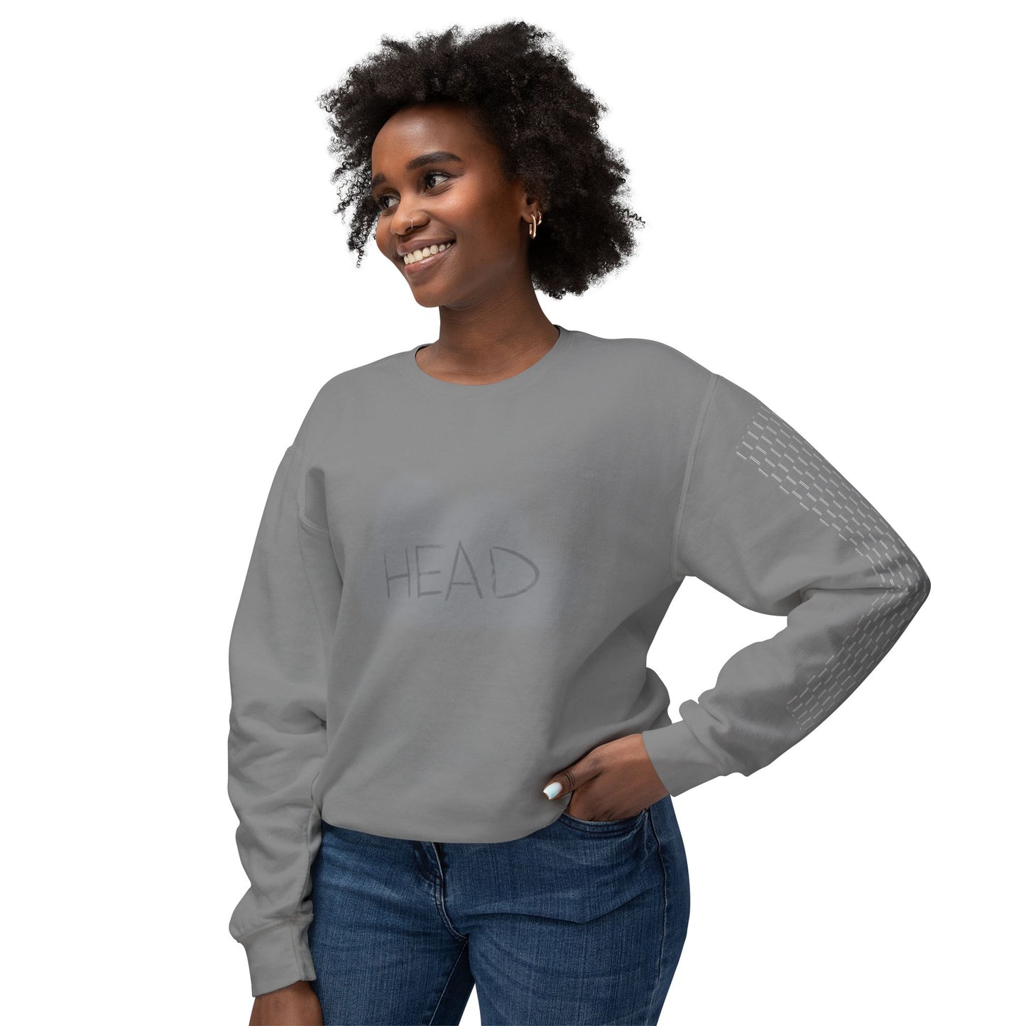 Unisex Sweatshirt. 'head in the clouds' collection. 7 colors