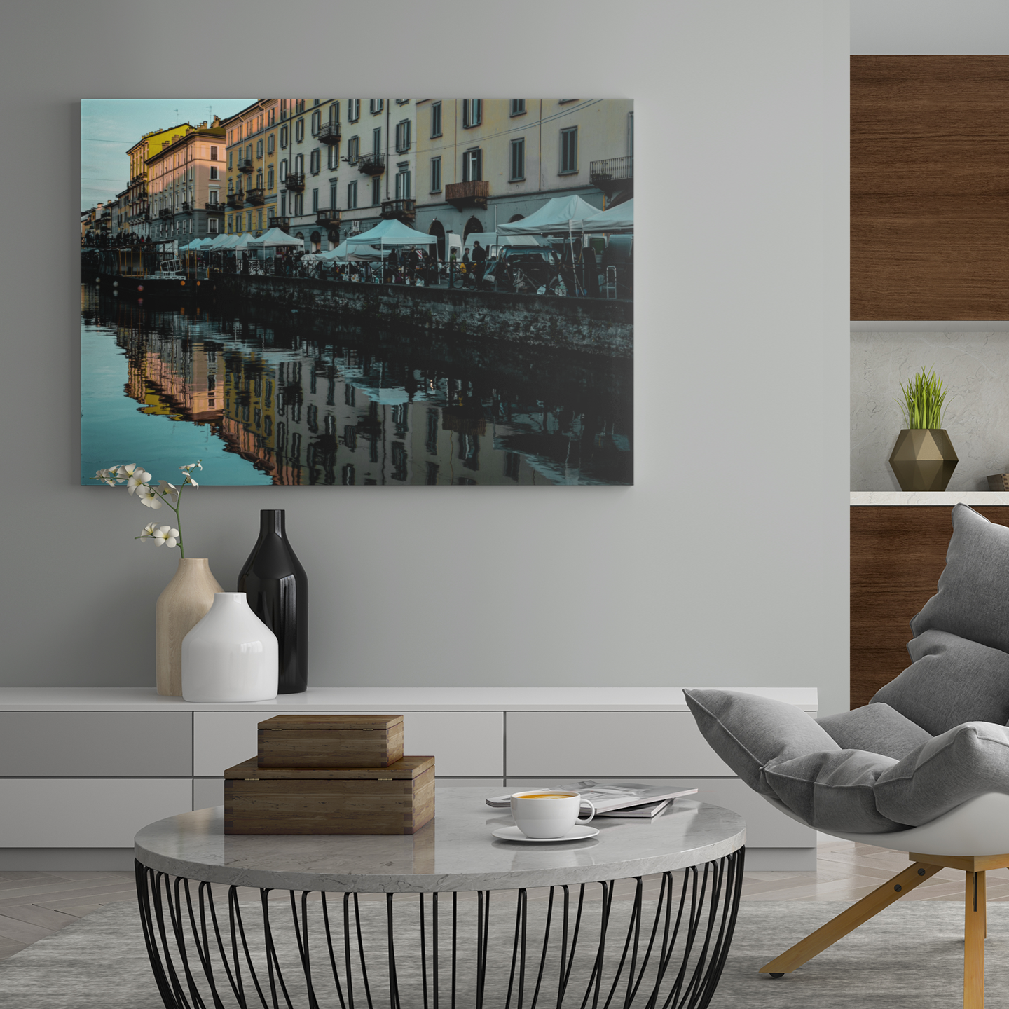Preview collection. Photos on high-quality canvas prints