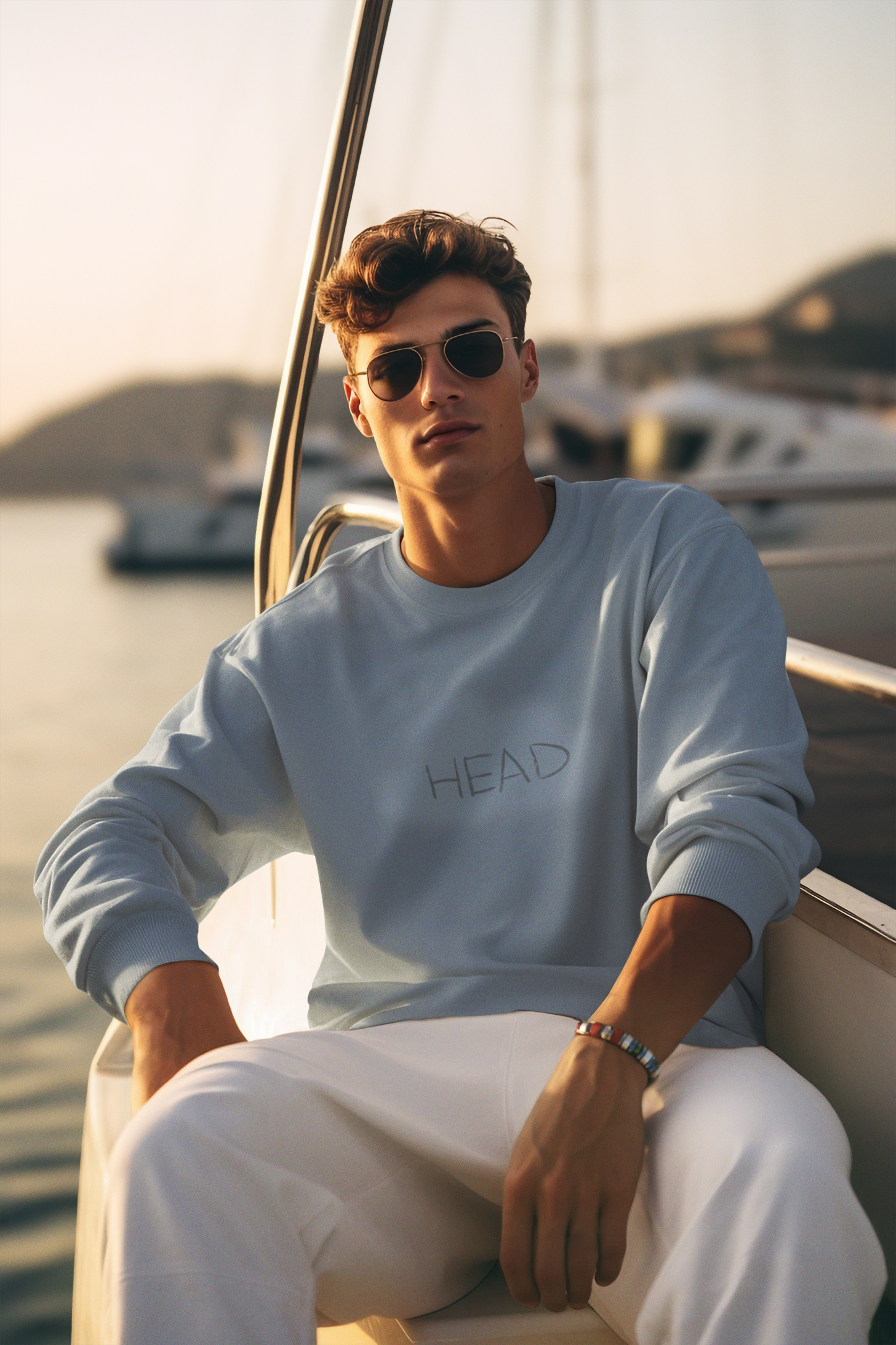 Unisex Sweatshirt. 'head in the clouds' collection. 7 colors